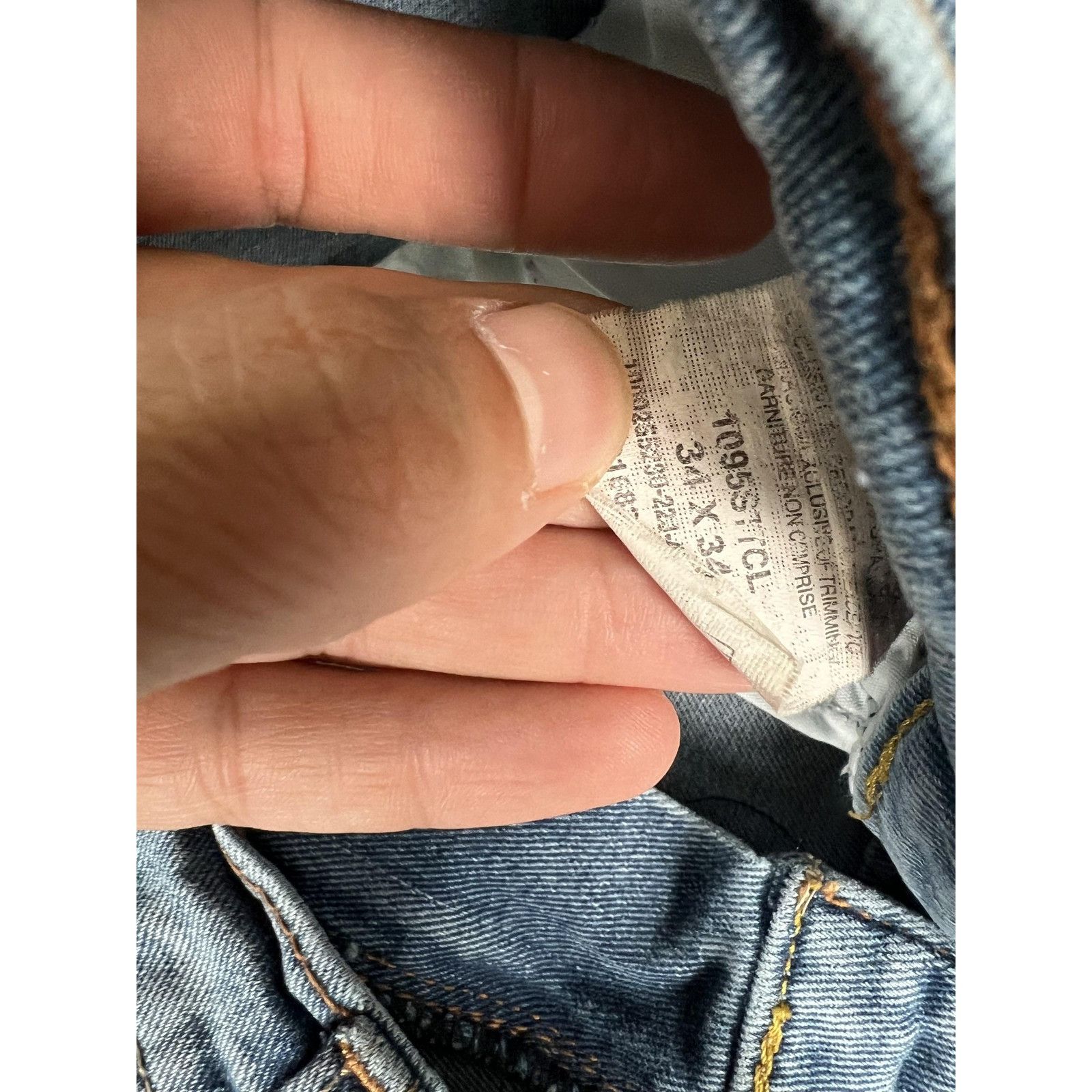 Wrangler Wrangler Jeans Mens 34x34 Blue Straight Fit Denim Cowboy Rod Size US 34 / EU 50 - 4 Thumbnail