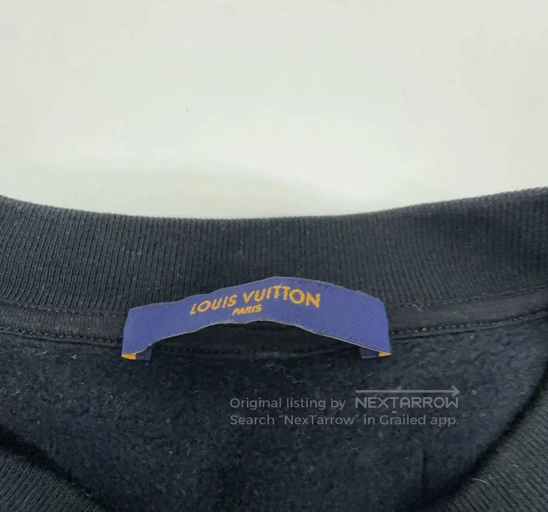 Louis Vuitton Louis Vuitton FW22 Logo Print Pullover Hoodie. Size US XXL / EU 58 / 5 - 4 Thumbnail