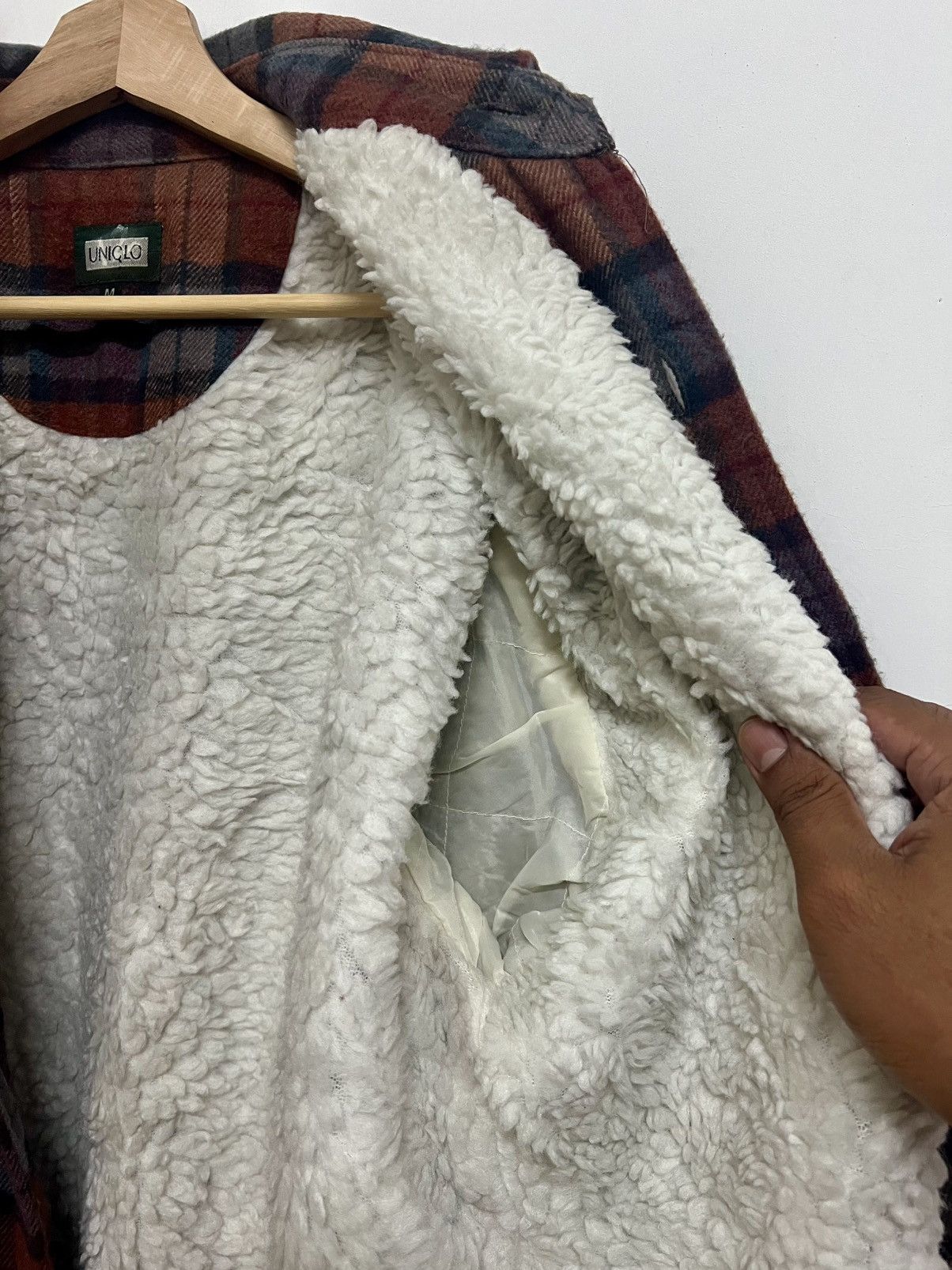 Uniqlo Rare Vintage Uniqlo Wool Button Jacket Size US M / EU 48-50 / 2 - 11 Thumbnail