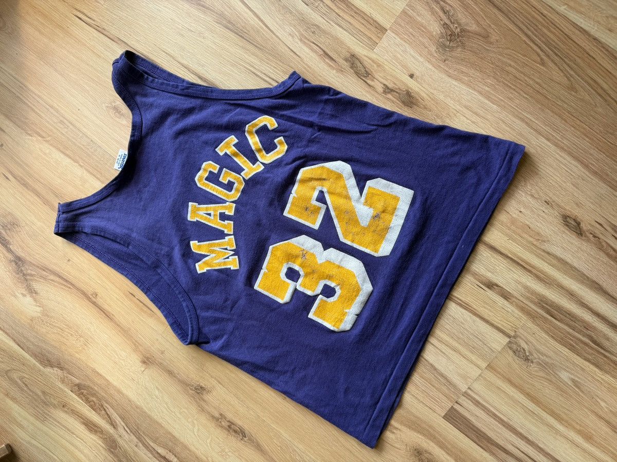 Starter Lakers Magic 32 Starter tank top jersey NBA james vintage Size US M / EU 48-50 / 2 - 2 Thumbnail