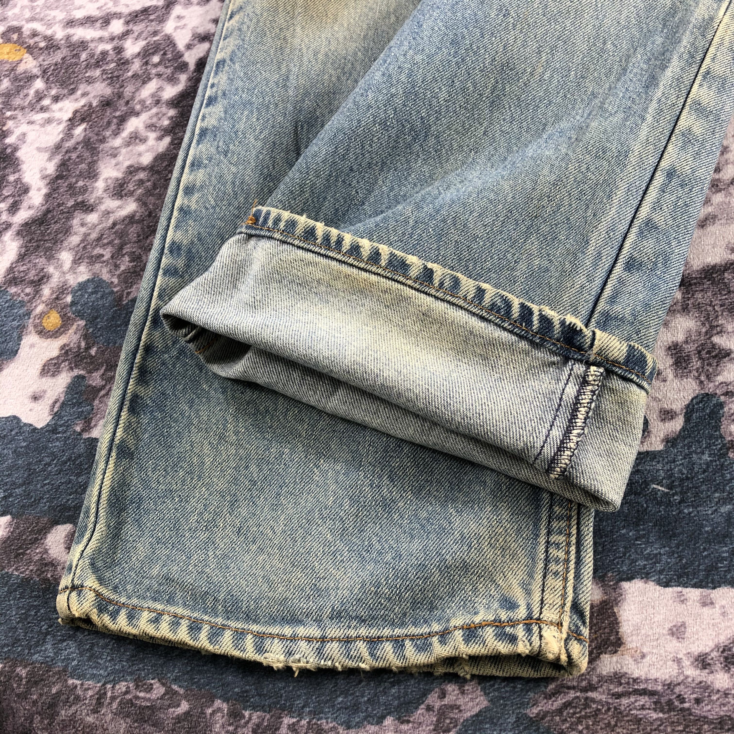 Levi's 90s Vintage Blue Wash Levis Jeans-JM2812 Size US 33 - 7 Thumbnail