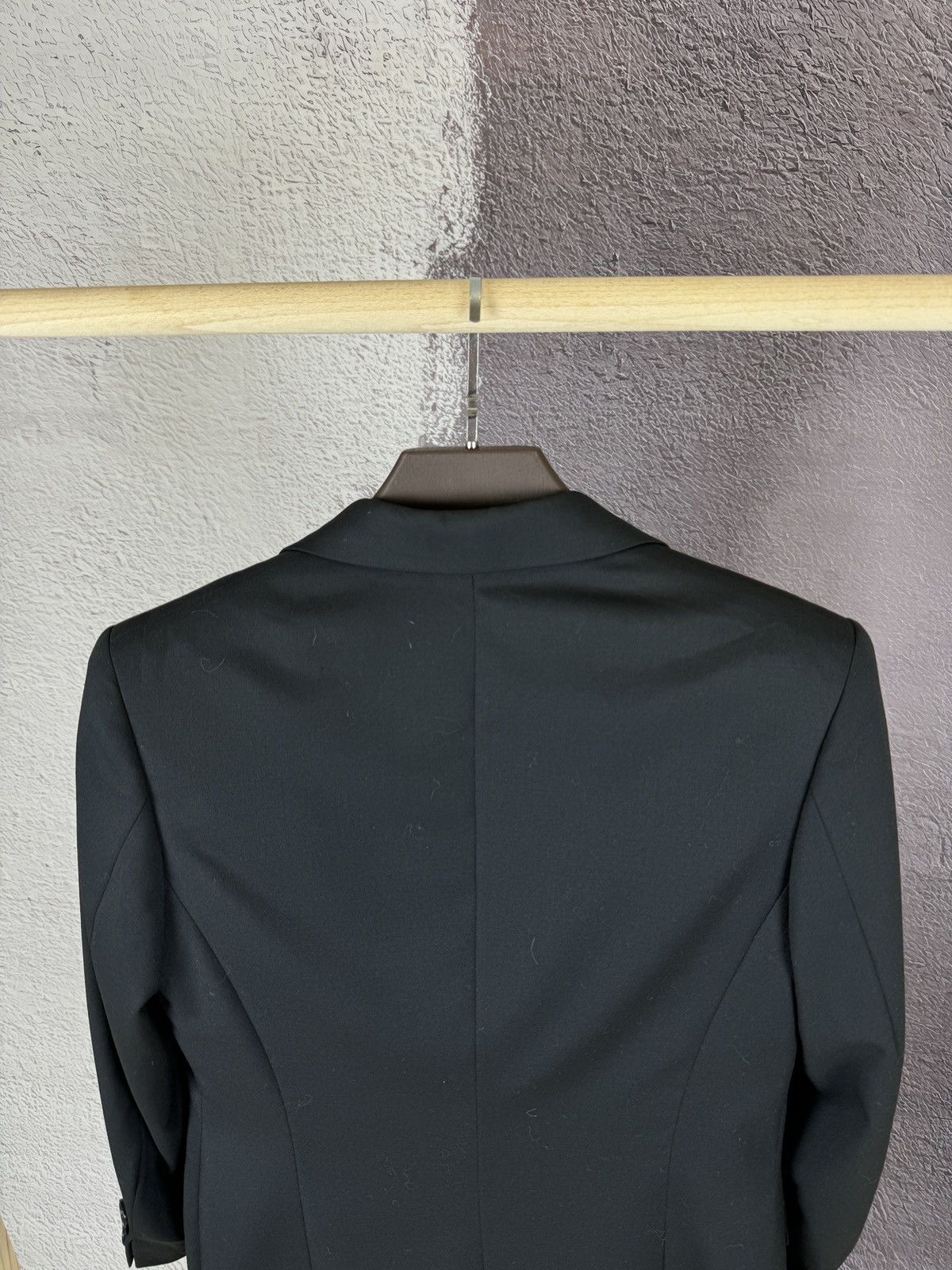 Burberry Burberry’s Prorsum vintage 100s wool black classic blazer Size M / US 6-8 / IT 42-44 - 9 Thumbnail