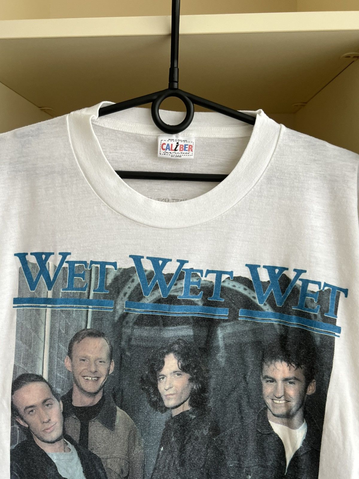 Band Tees Vintage 1989 Wet Wet Wet Band Tee T-Shirt Size XL Size US XL / EU 56 / 4 - 5 Thumbnail
