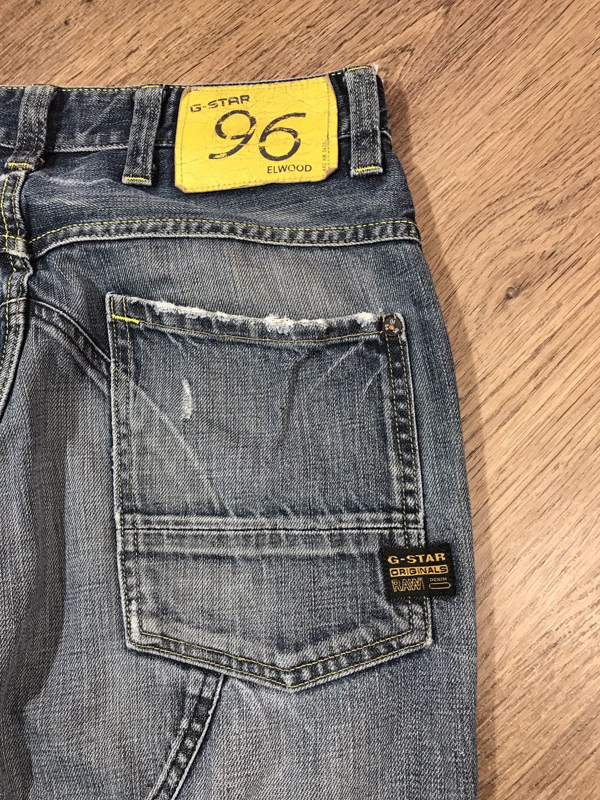 G-Star × Vintage Vintage G Star Raw denim pants Jeans Size US 31 - 12 Thumbnail