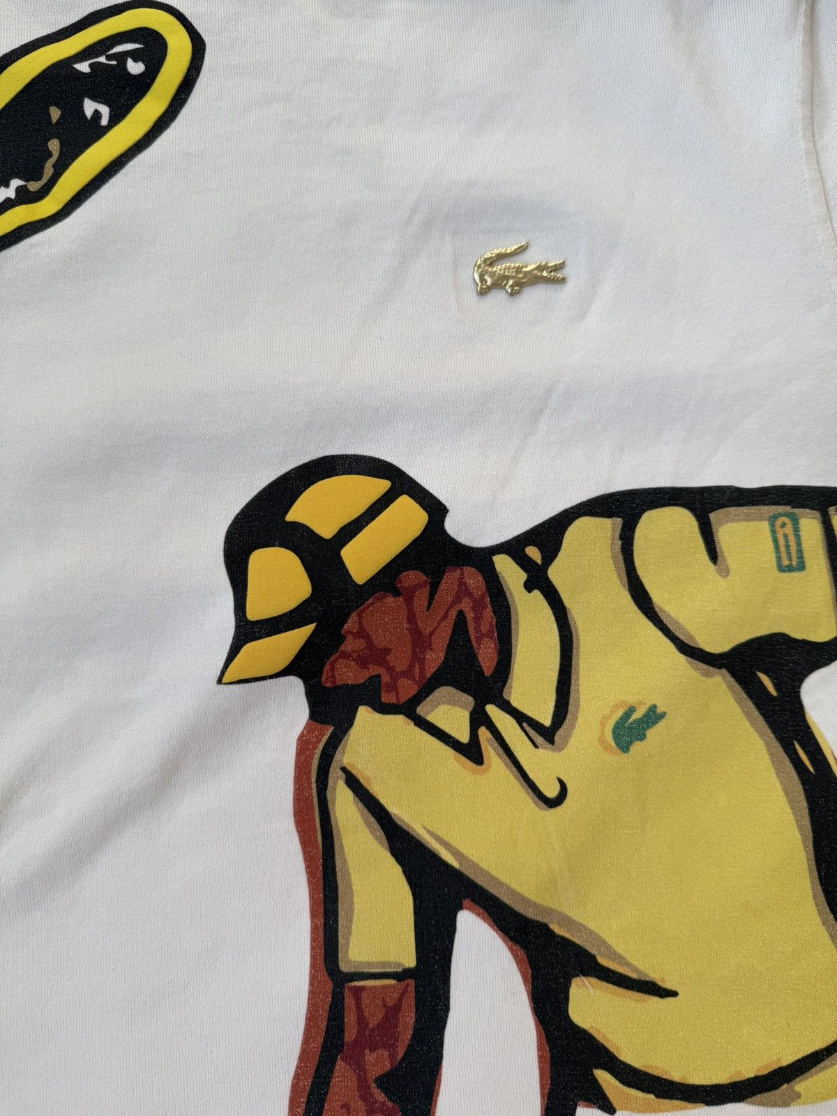 Lacoste Lacoste x Maison Chateau Rouge T-Shirt Size US M / EU 48-50 / 2 - 3 Thumbnail