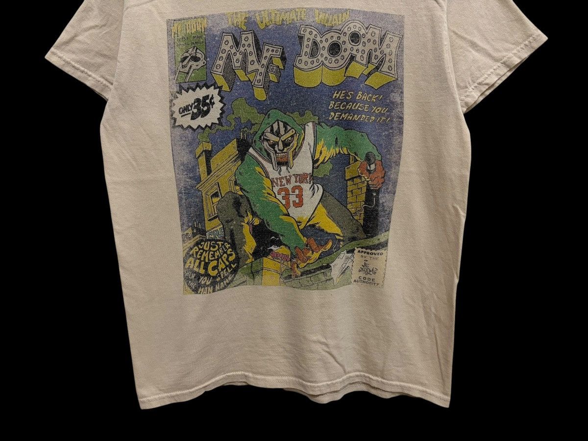 MF Doom MF DOOM THE ULTIMATE VILLAIN ALL CAPS TEE Size US L / EU 52-54 / 3 - 4 Thumbnail