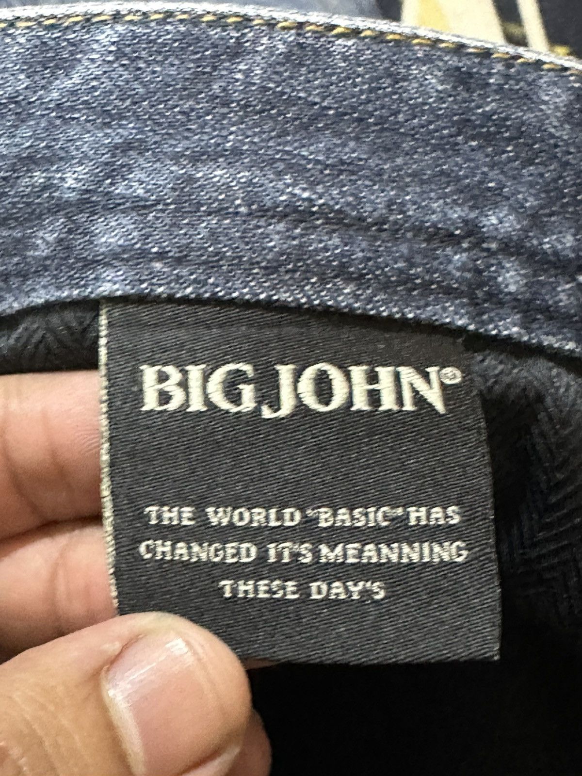 Big John Vintage Big John Tailored Flare Bootcut Honeycomb Denim Size US 30 / EU 46 - 9 Thumbnail