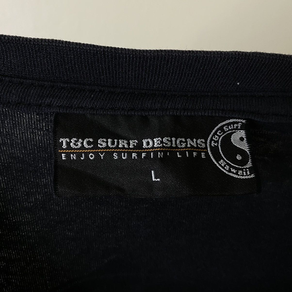 Vintage Vintage Y2K T&C Surf Affliction Design LS T Shirt Size US L / EU 52-54 / 3 - 4 Thumbnail