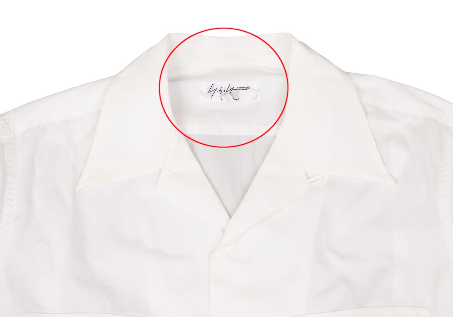 Yohji Yamamoto Yohji Yamamoto Cotton Flap Pocket Shirt Size US S / EU 44-46 / 1 - 3 Thumbnail