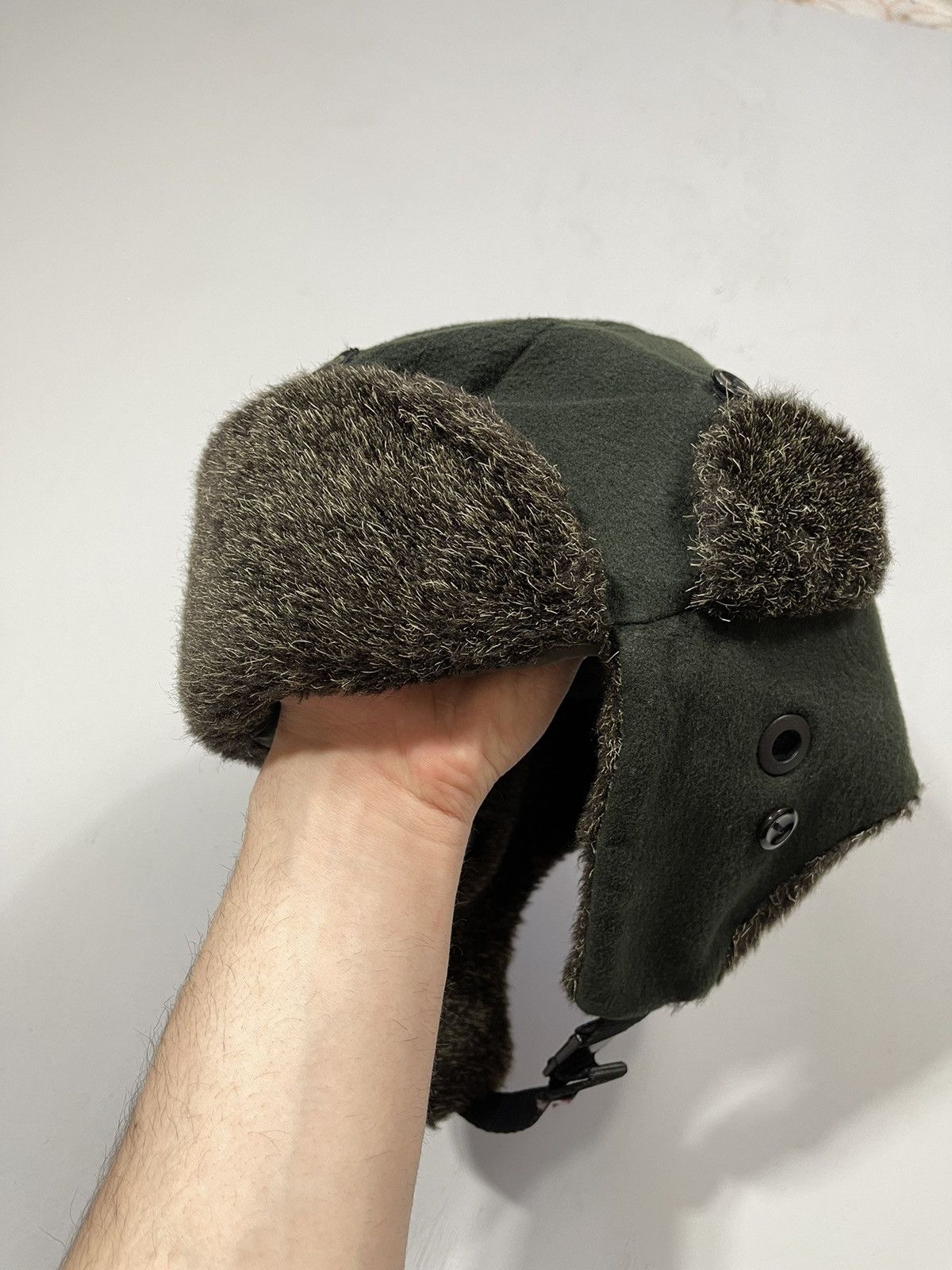Vintage Vintage 90's Military Style Outdoor Warm Trapper Ushanka Hat Size ONE SIZE - 7 Thumbnail