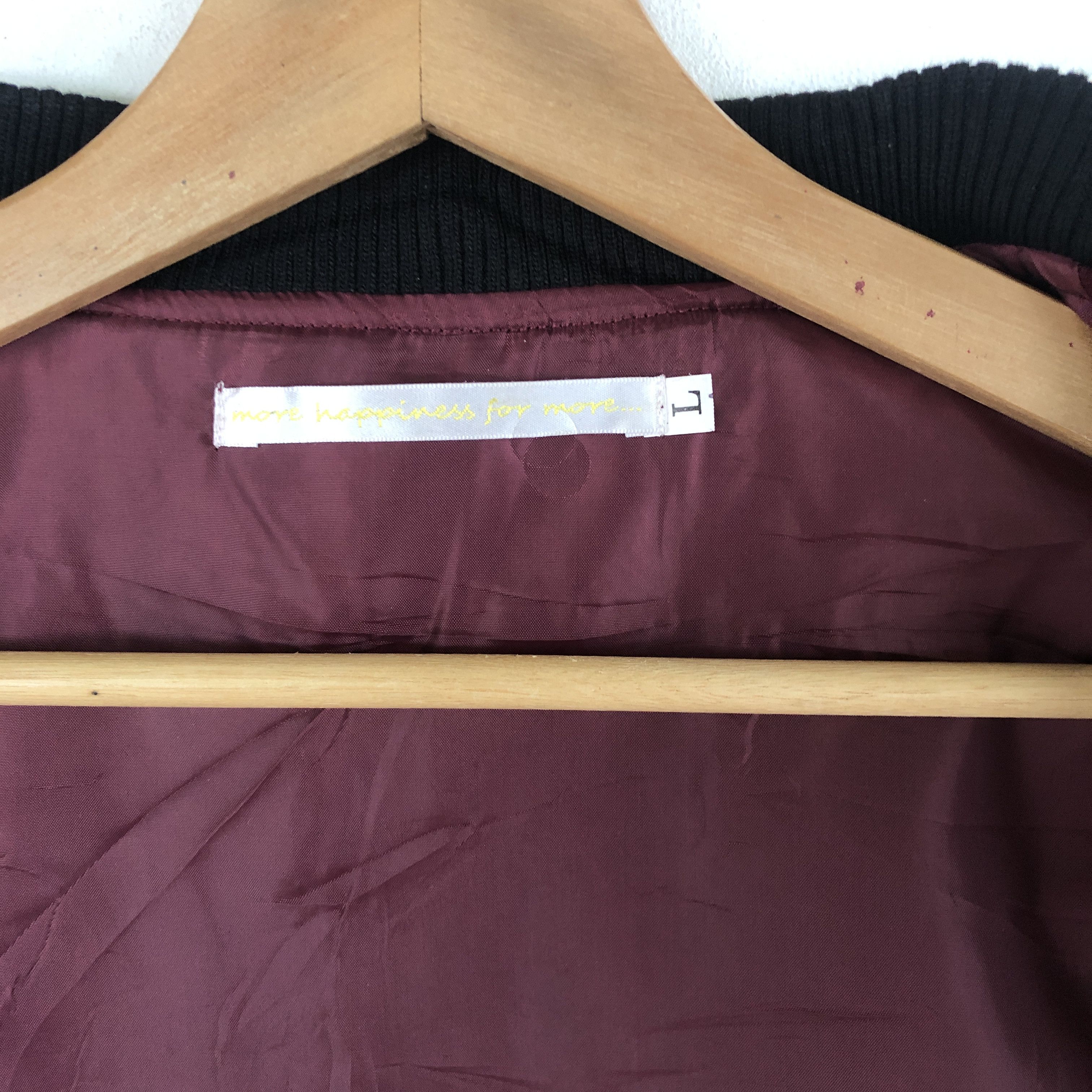 Japanese Brand × Vintage Vintage Y2k Japanese Varsity Jacket Wool Jackets Size XS / US 0-2 / IT 36-38 - 6 Thumbnail