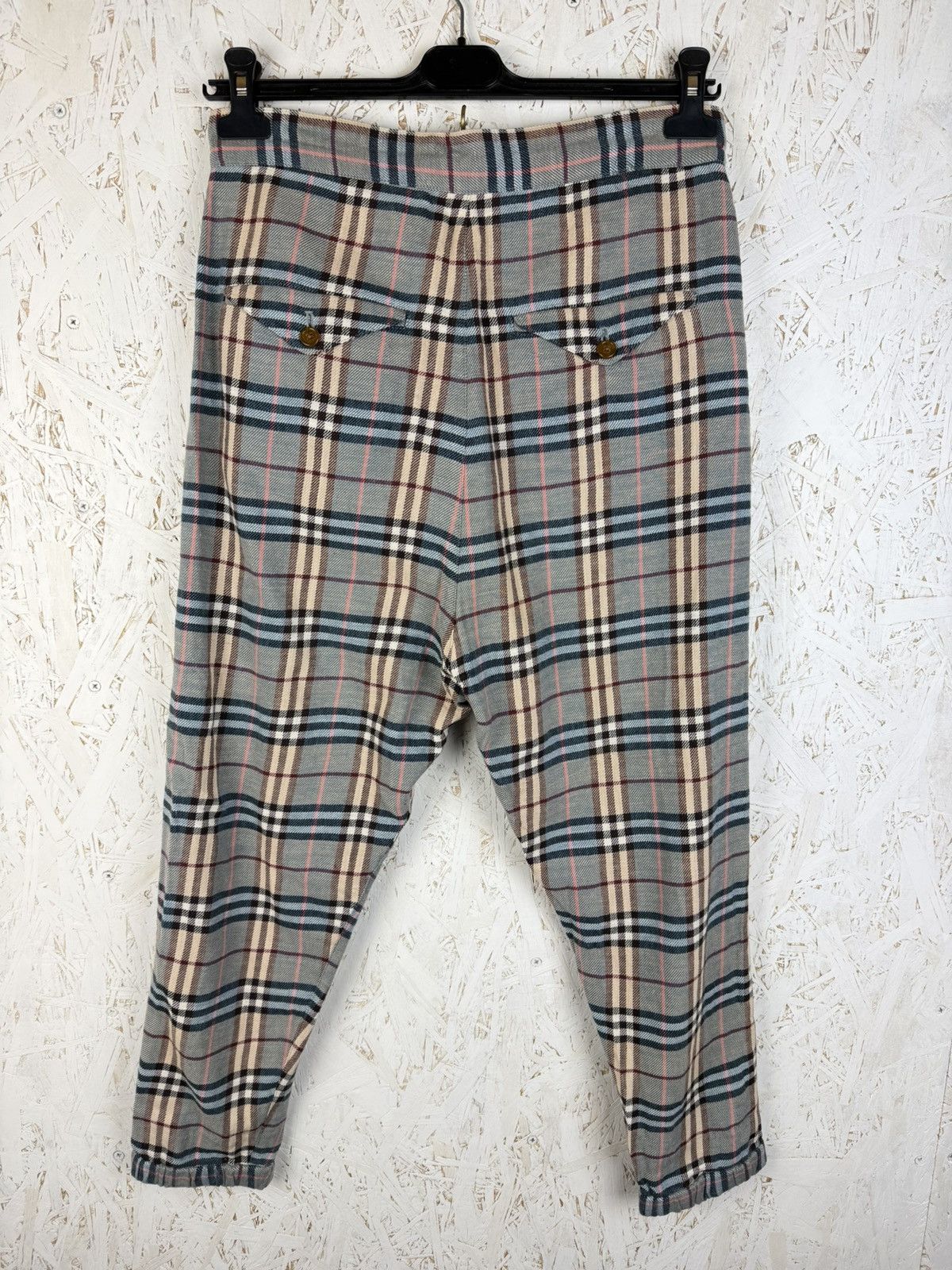 Vivienne Westwood Vintage Vivienne Westwood Man Nova Check Cargo Pants 46 Size US 30 / EU 46 - 7 Thumbnail