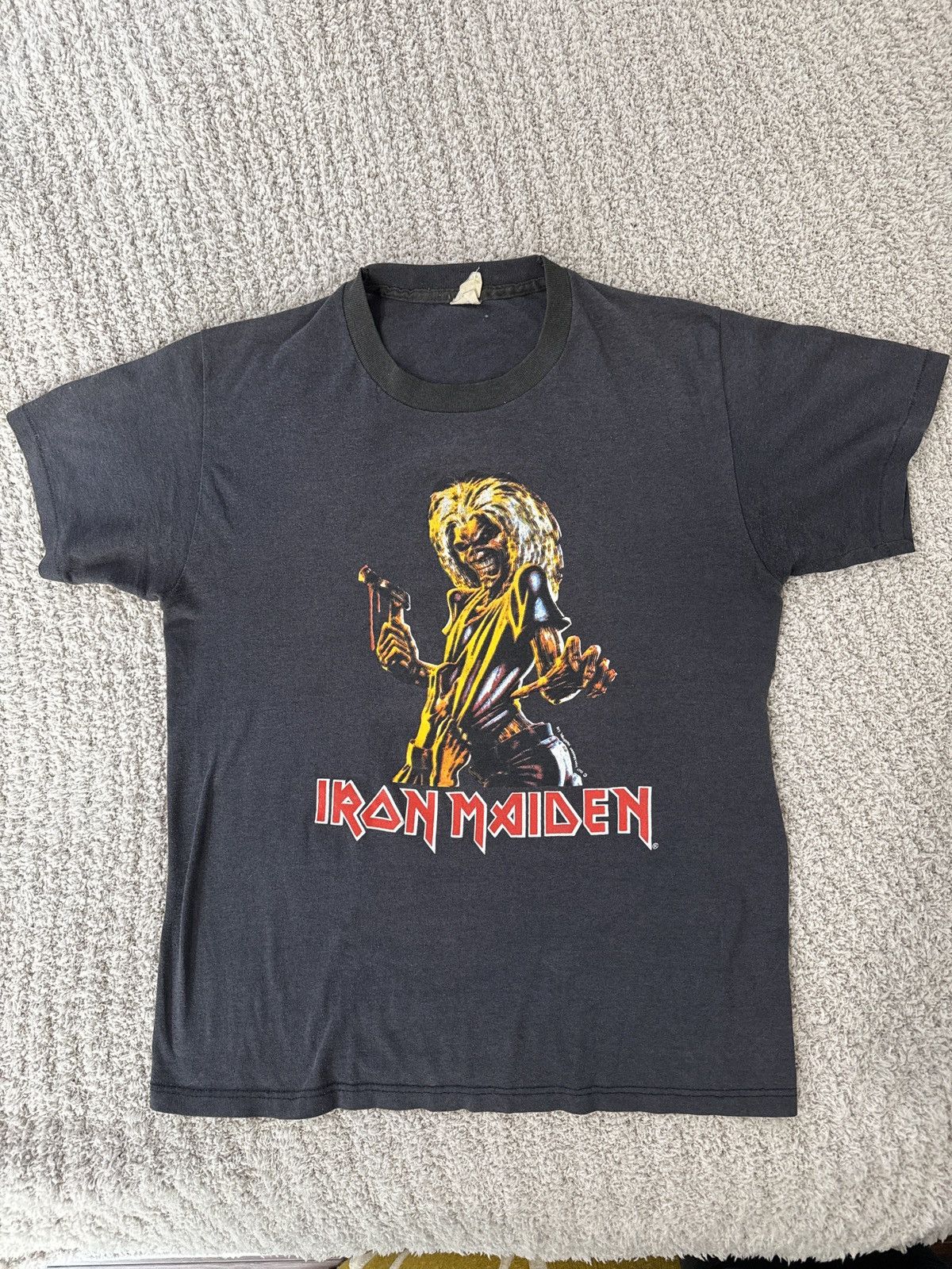Vintage Vintage Iron Maiden Killers World Tour Tee Size US S / EU 44-46 / 1 - 1 Thumbnail