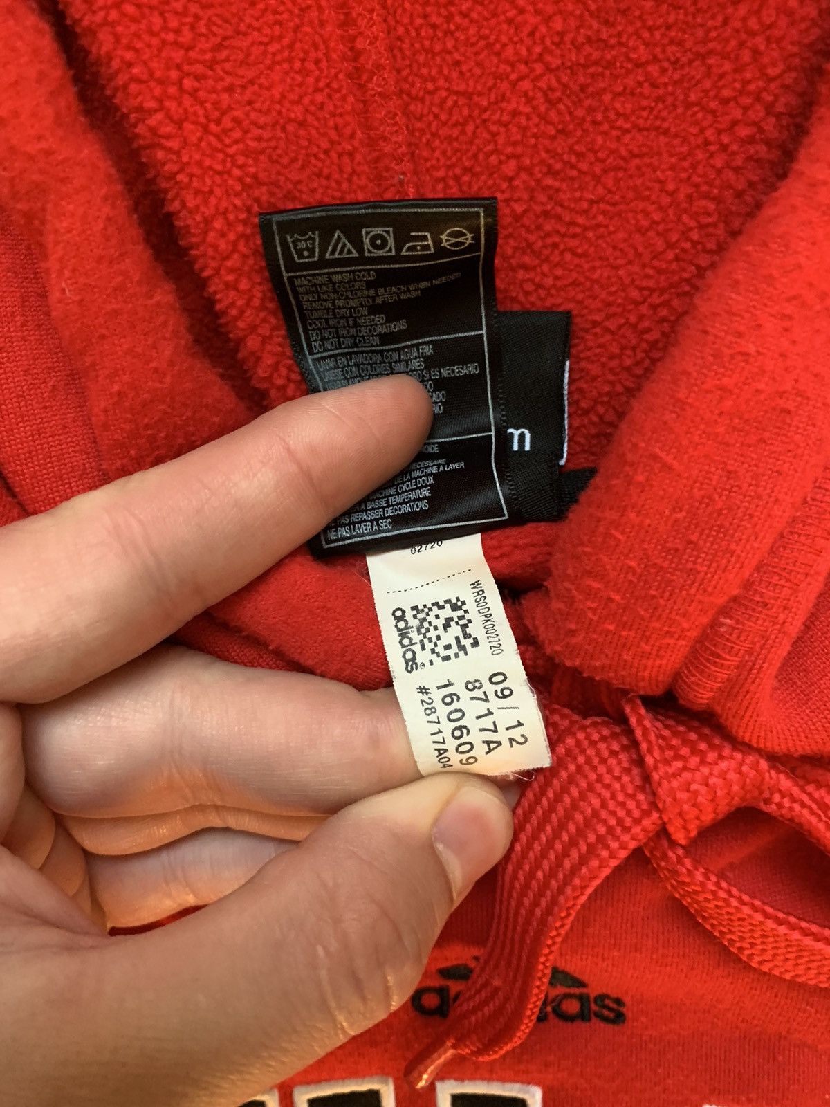 Vintage Chicago Bulls x Adidas Hoodie
