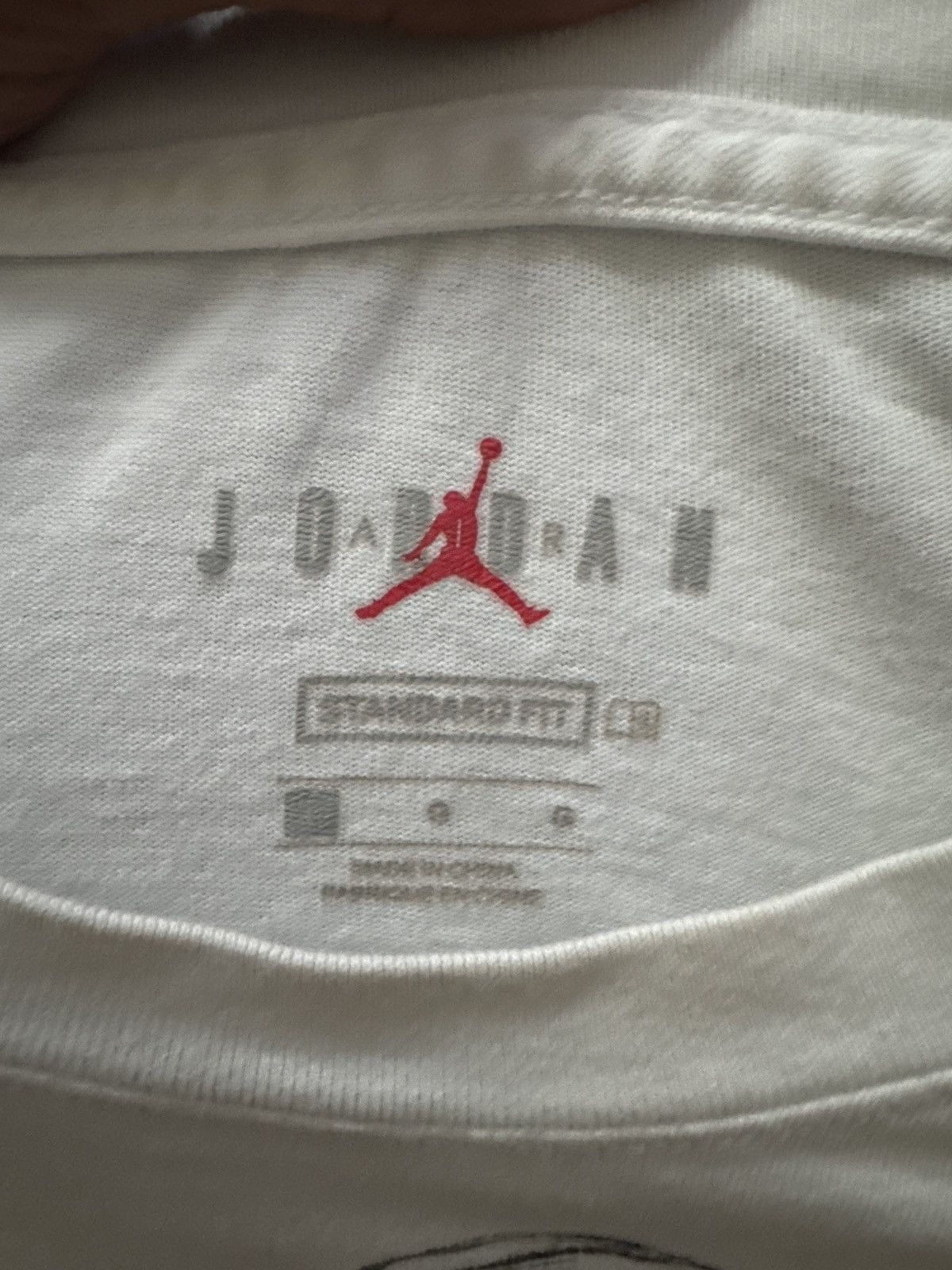 Jordan Brand Off-White x Jordan ‘White Tee’ S/S ‘21 Size US L / EU 52-54 / 3 - 4 Thumbnail