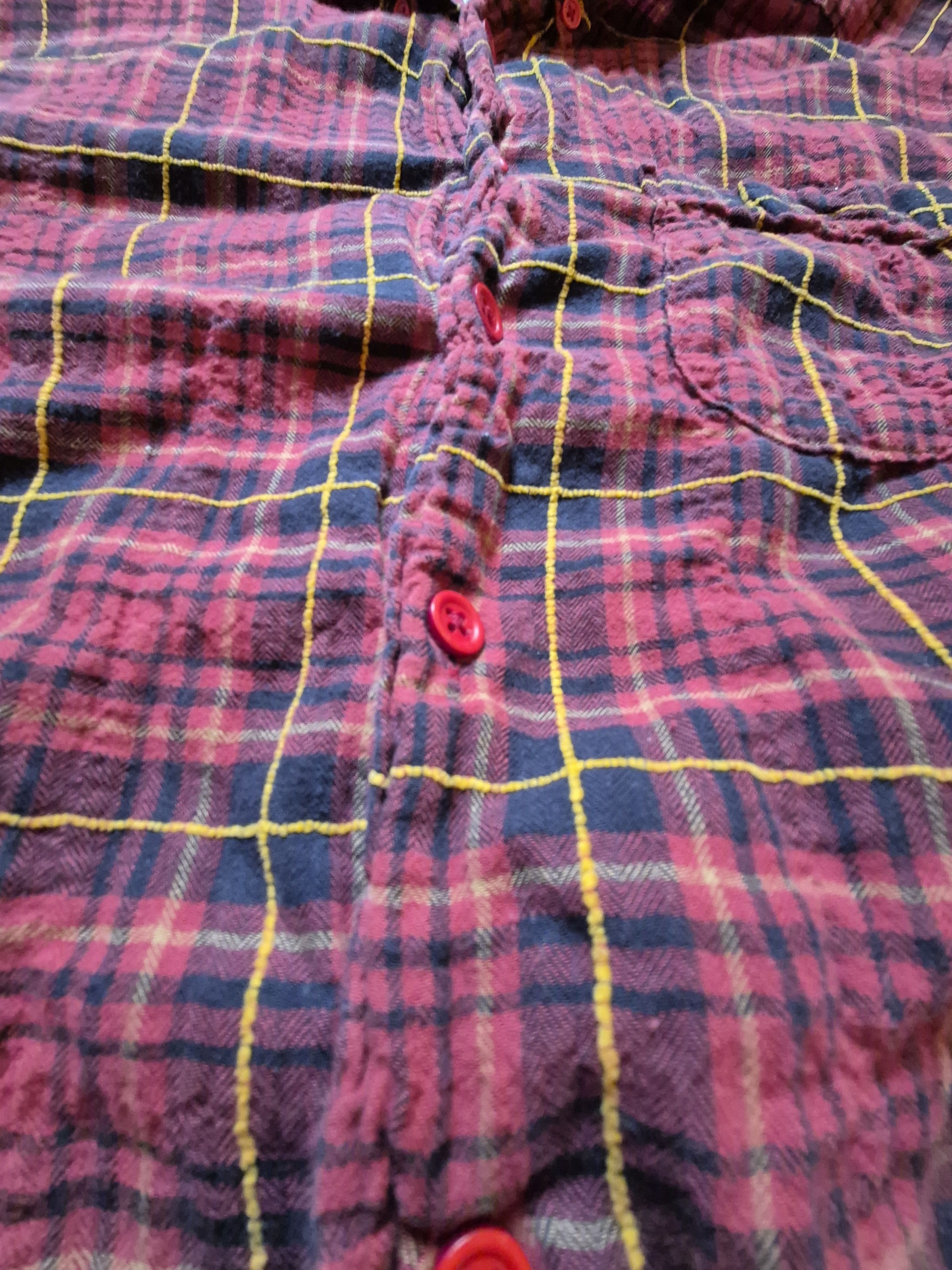 Naked & Famous Regular Shirt Plaid Red Size US M / EU 48-50 / 2 - 4 Thumbnail