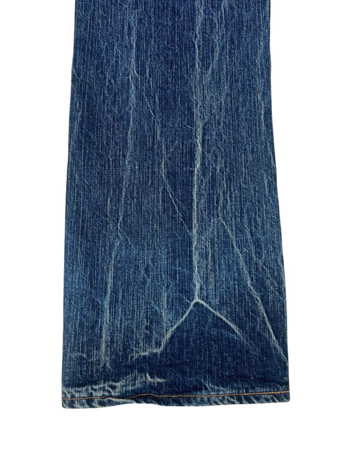 Edwin Edwin 505Z Japan Rusty Denim Dirty Mud Selvedge Jeans Size US 36 / EU 52 - 16 Thumbnail