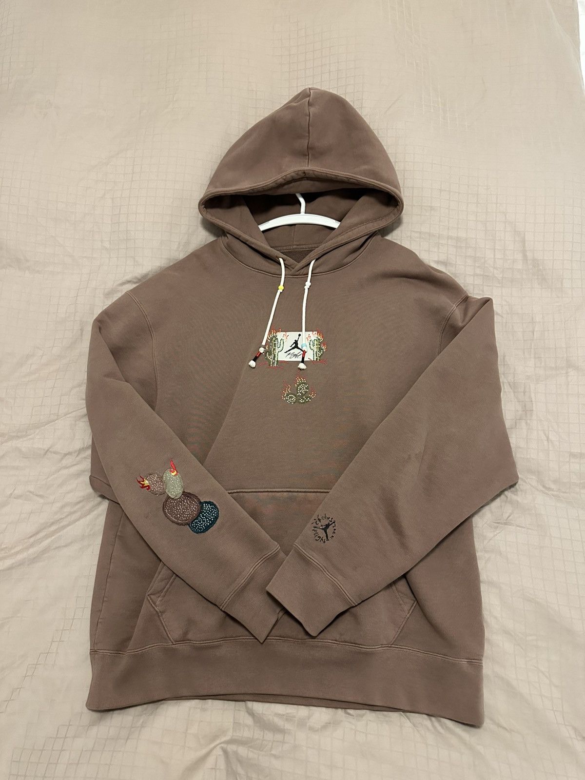 Jordan Brand × Travis Scott Travis Scott x Jordan Flight Graphic Hoodie Size US XL / EU 56 / 4 - 1 Thumbnail