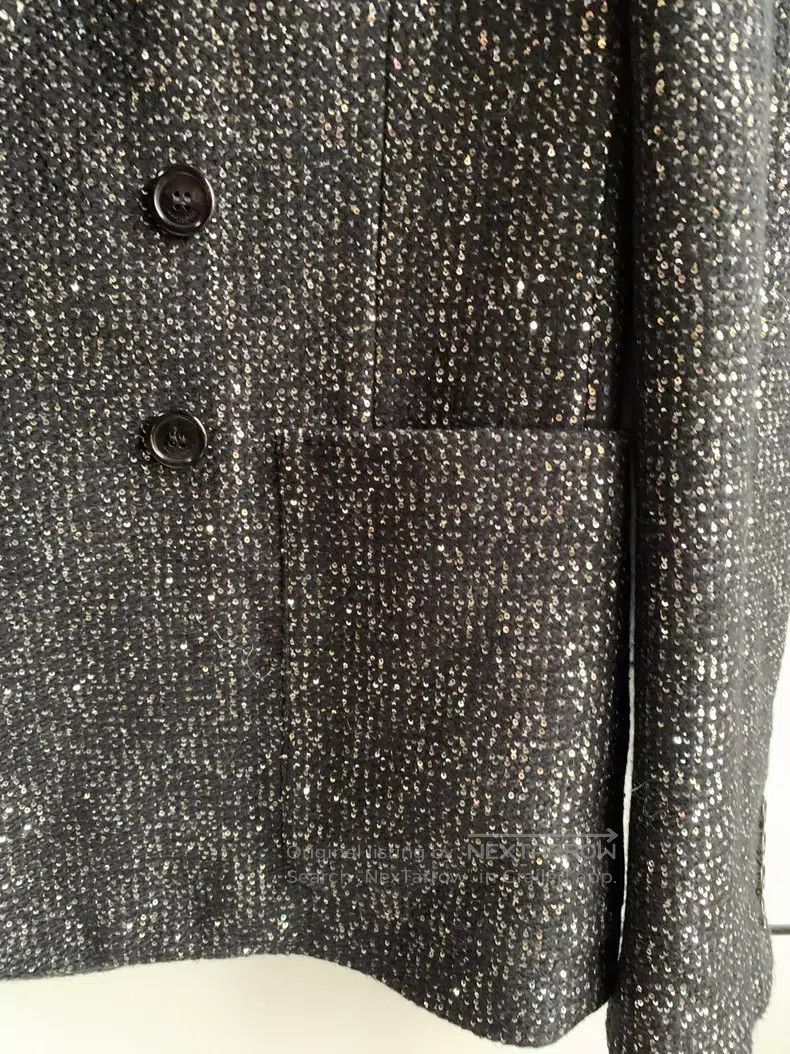 Saint Laurent Paris Saint Laurent Paris Heavy Duty Sequin Jacket i Size XS / US 0-2 / IT 36-38 - 5 Thumbnail