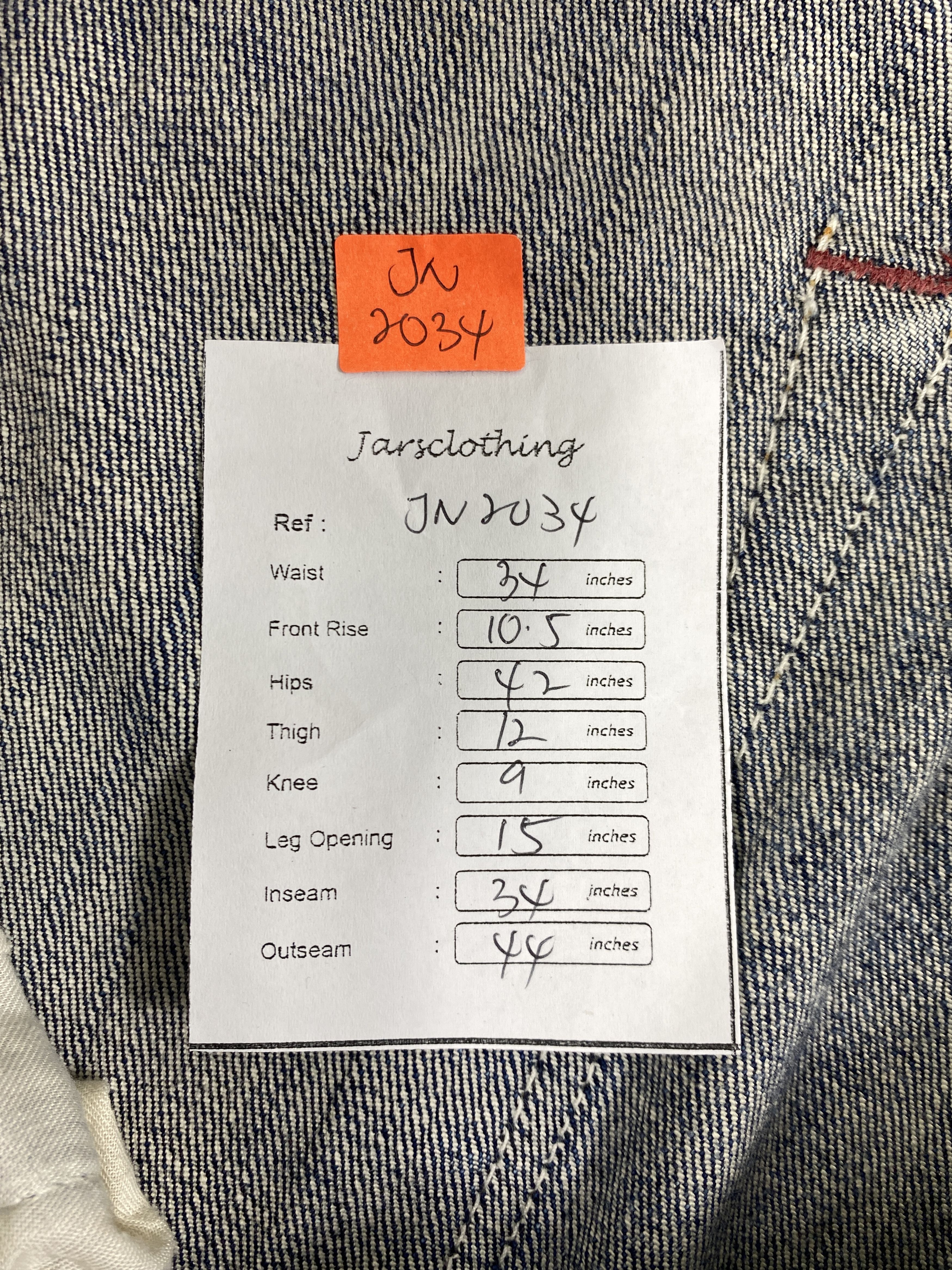 Levi's Distressed Blue Vintage Levi's 705 34x34 Denim -JN2034 Size US 34 / EU 50 - 8 Thumbnail