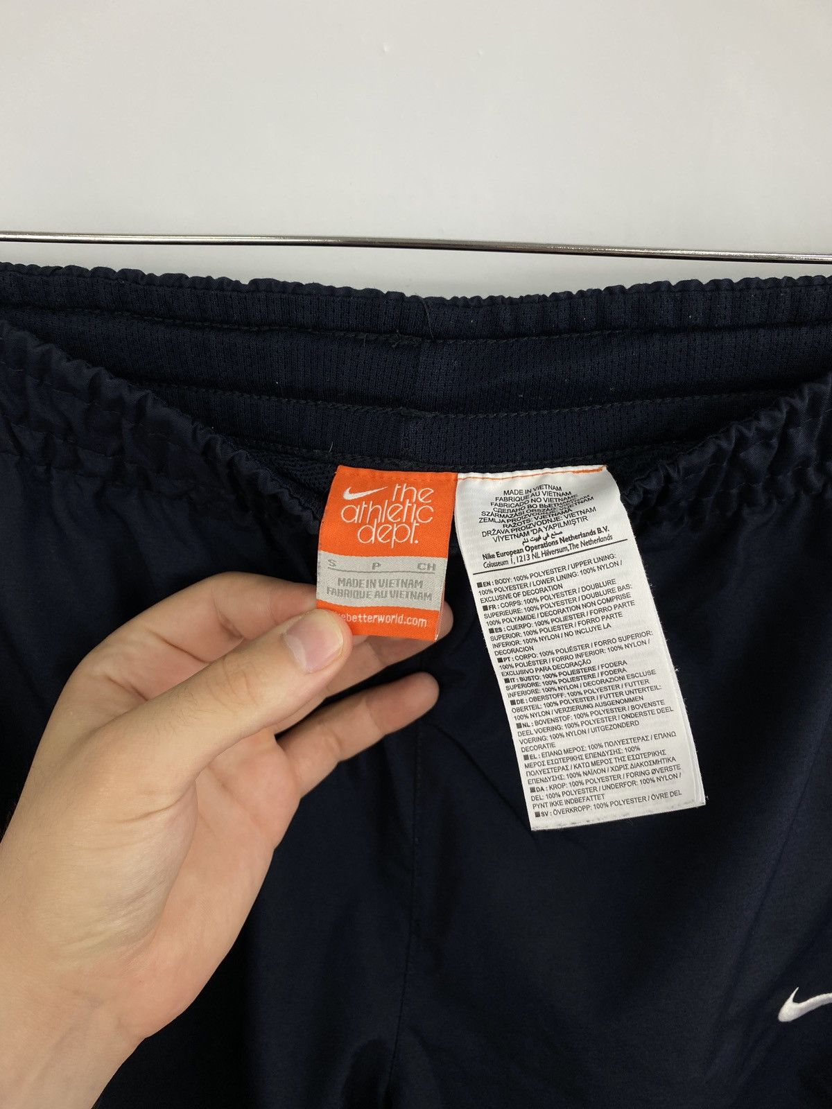Nike 🇺🇸 Vintage 90s Nike Track Pants Y2K Rare Retro Hype Size US 32 / EU 48 - 7 Thumbnail