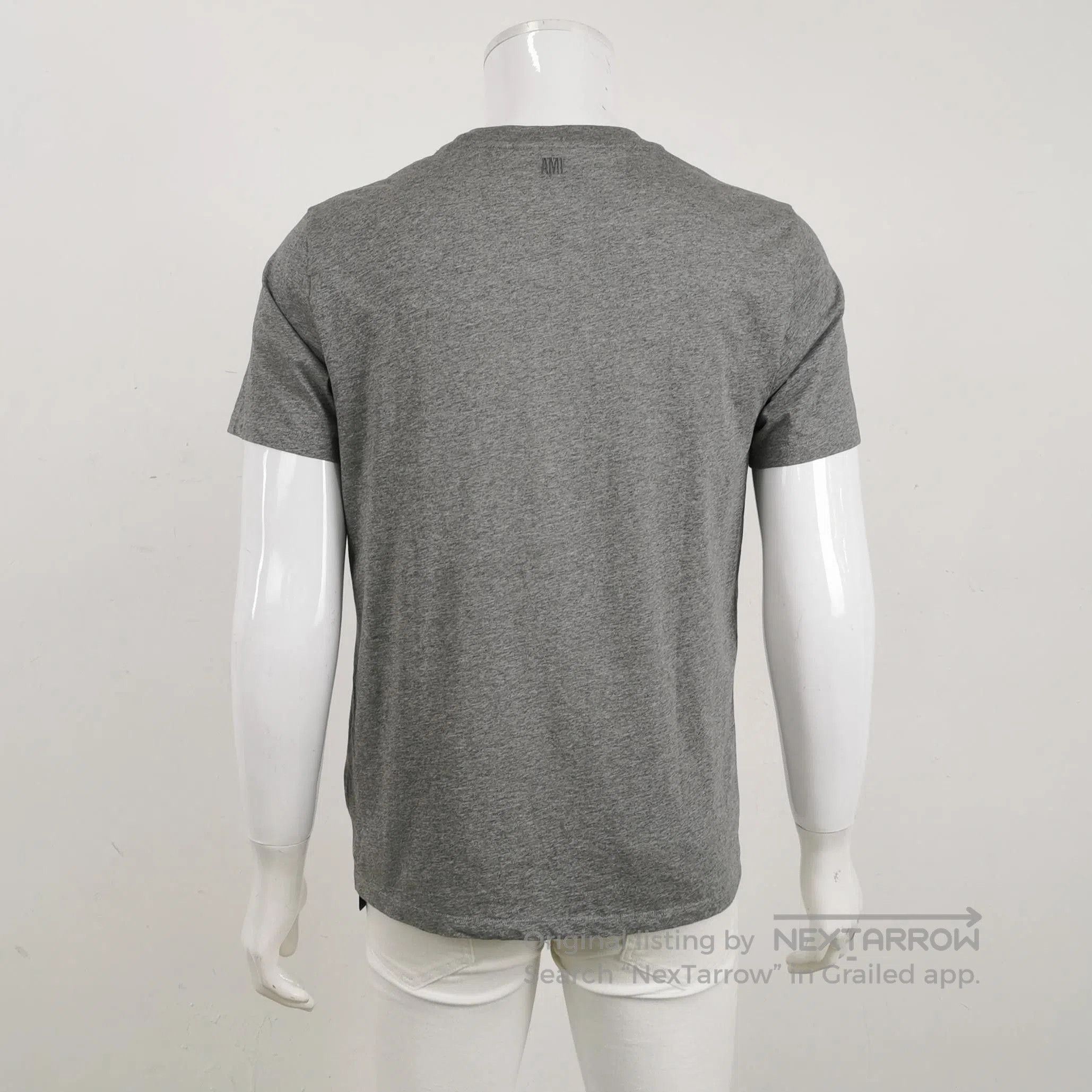 AMI AMI Alexandre Mattiussi Cotton Crewneck T-Shirt L. Size US L / EU 52-54 / 3 - 1 Thumbnail