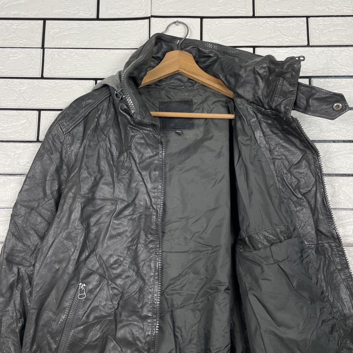 Japanese Brand Meters/Bonwe Leather Jacket Size US M / EU 48-50 / 2 - 11 Thumbnail