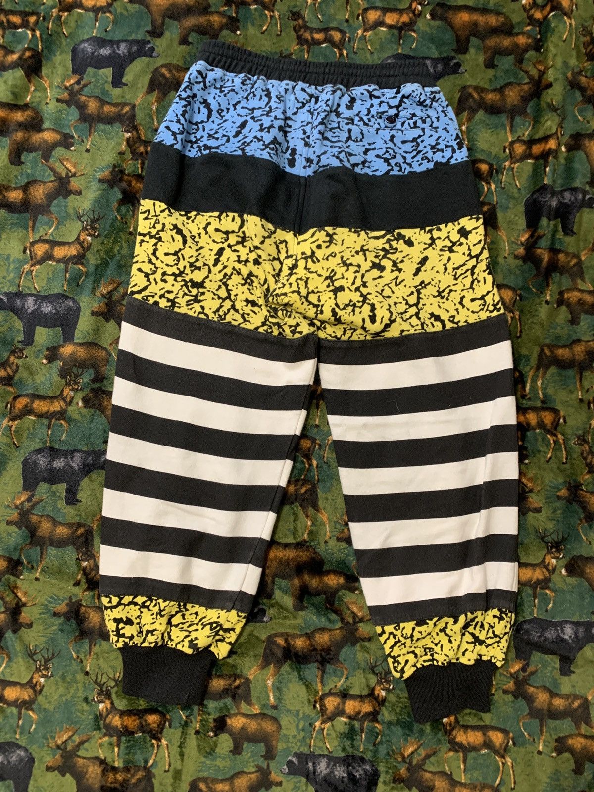 image of Ktz Colorful Joggers/sweatpants- M in Black, Men's (Size 34)