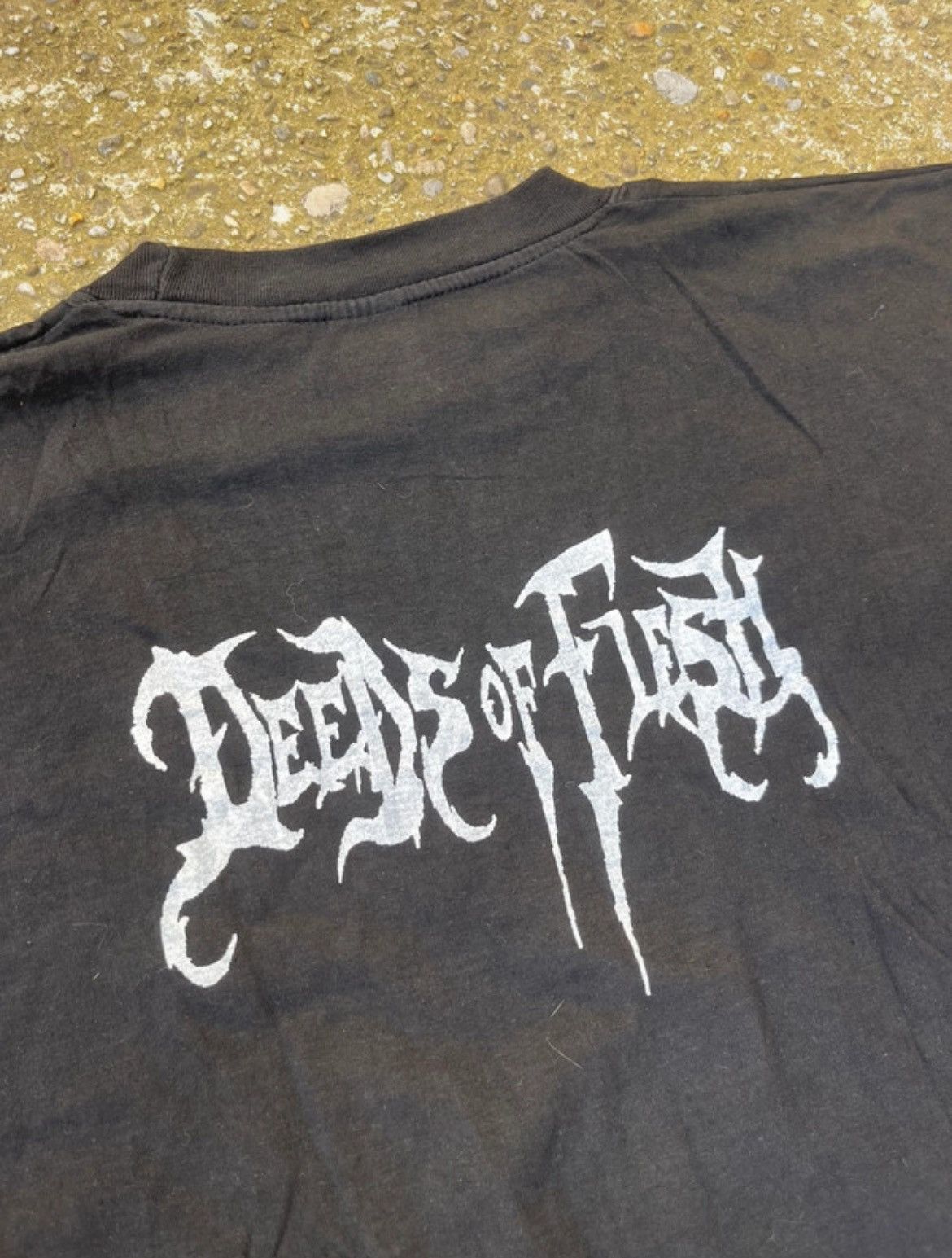 Band Tees × Vintage Deeds Of Flesh vintage 90's t-shirt Size US XXL / EU 58 / 5 - 4 Thumbnail