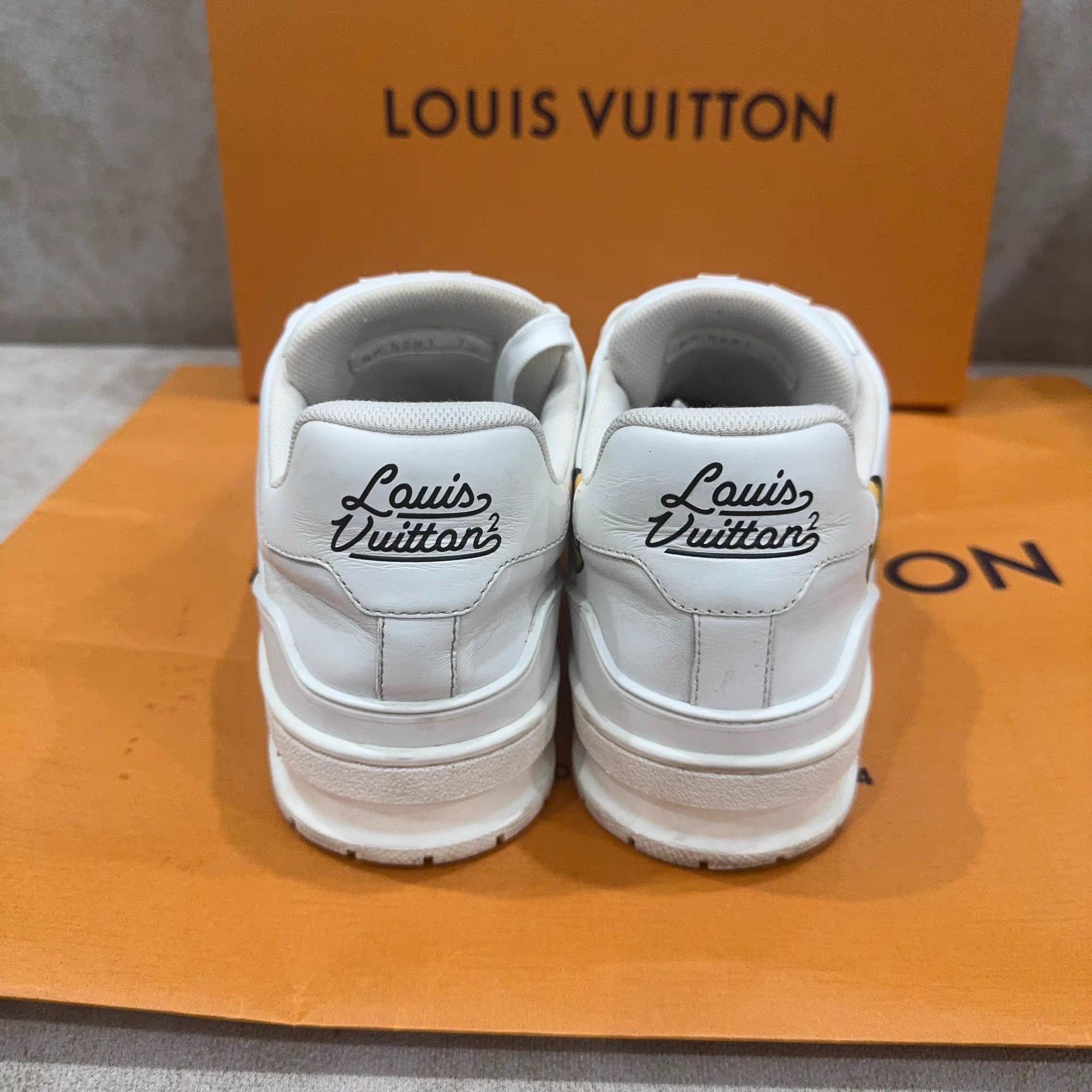 Louis Vuitton Nigo x LOUIS VUITTON Trainer Sneaker K13 Size US 7.5 / EU 40-41 - 3 Thumbnail