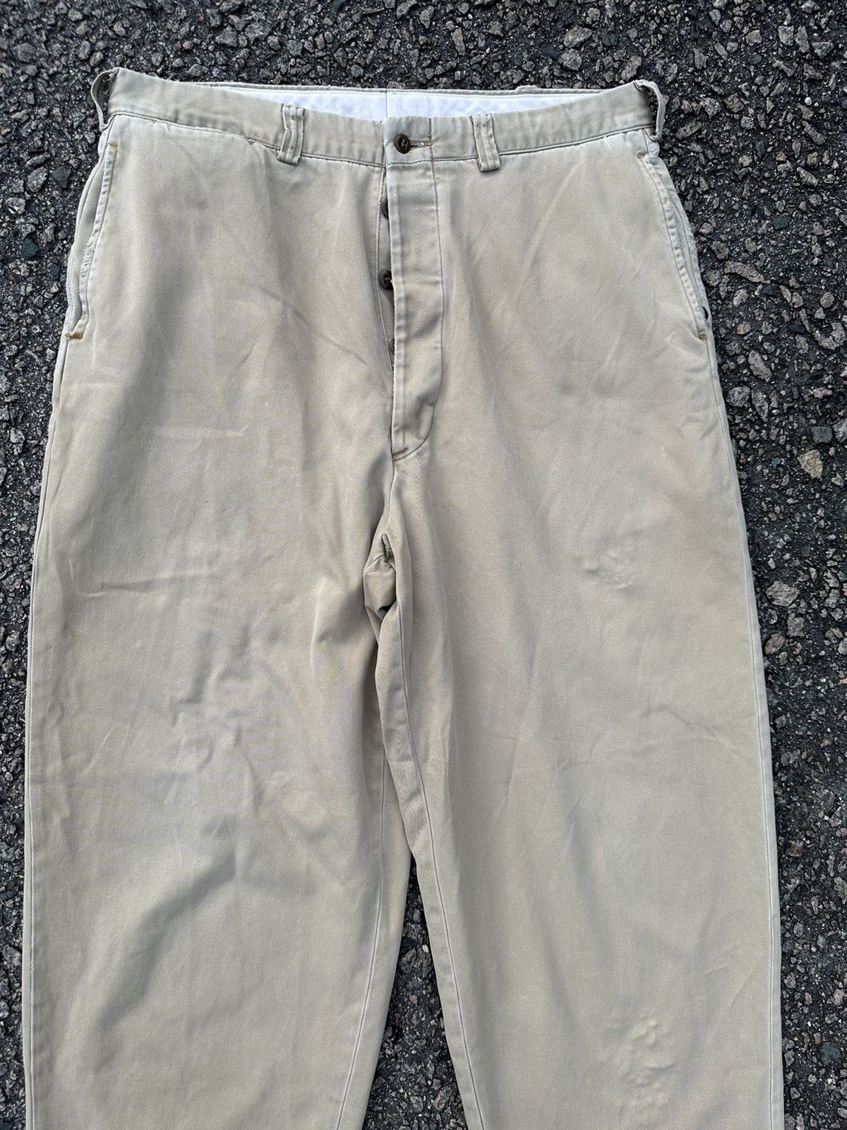 Polo Ralph Lauren BAGGY POLO RALPH LAUREN PANTS VINTAGE STREETWEAR Size US 32 / EU 48 - 4 Thumbnail