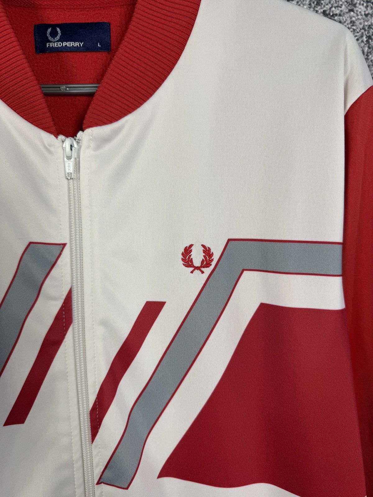 Fred Perry Fred Perry Track Jacket Bomber Casual Streetwear Size L Size US L / EU 52-54 / 3 - 6 Thumbnail