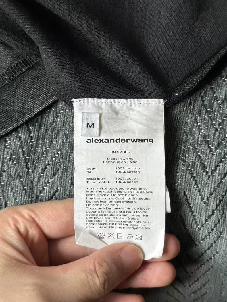 Alexander Wang Alexander Wang Washed Long Sleeve Top- Size M / US 6-8 / IT 42-44 - 4 Thumbnail