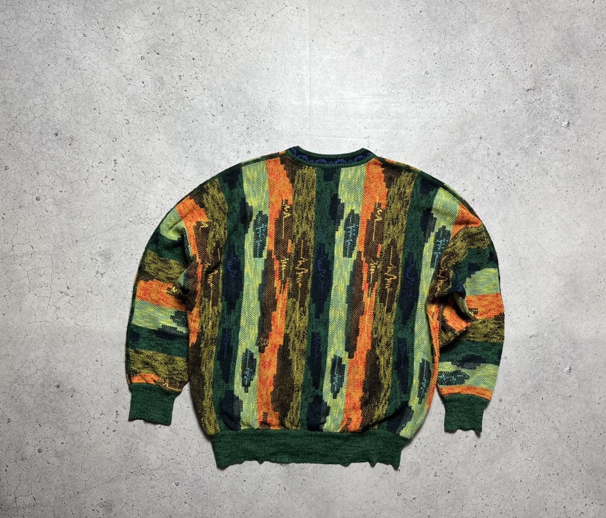 Carlo Colucci Carlo Colucci Coogi Monogram Sweater Size 54 Size US L / EU 52-54 / 3 - 9 Thumbnail