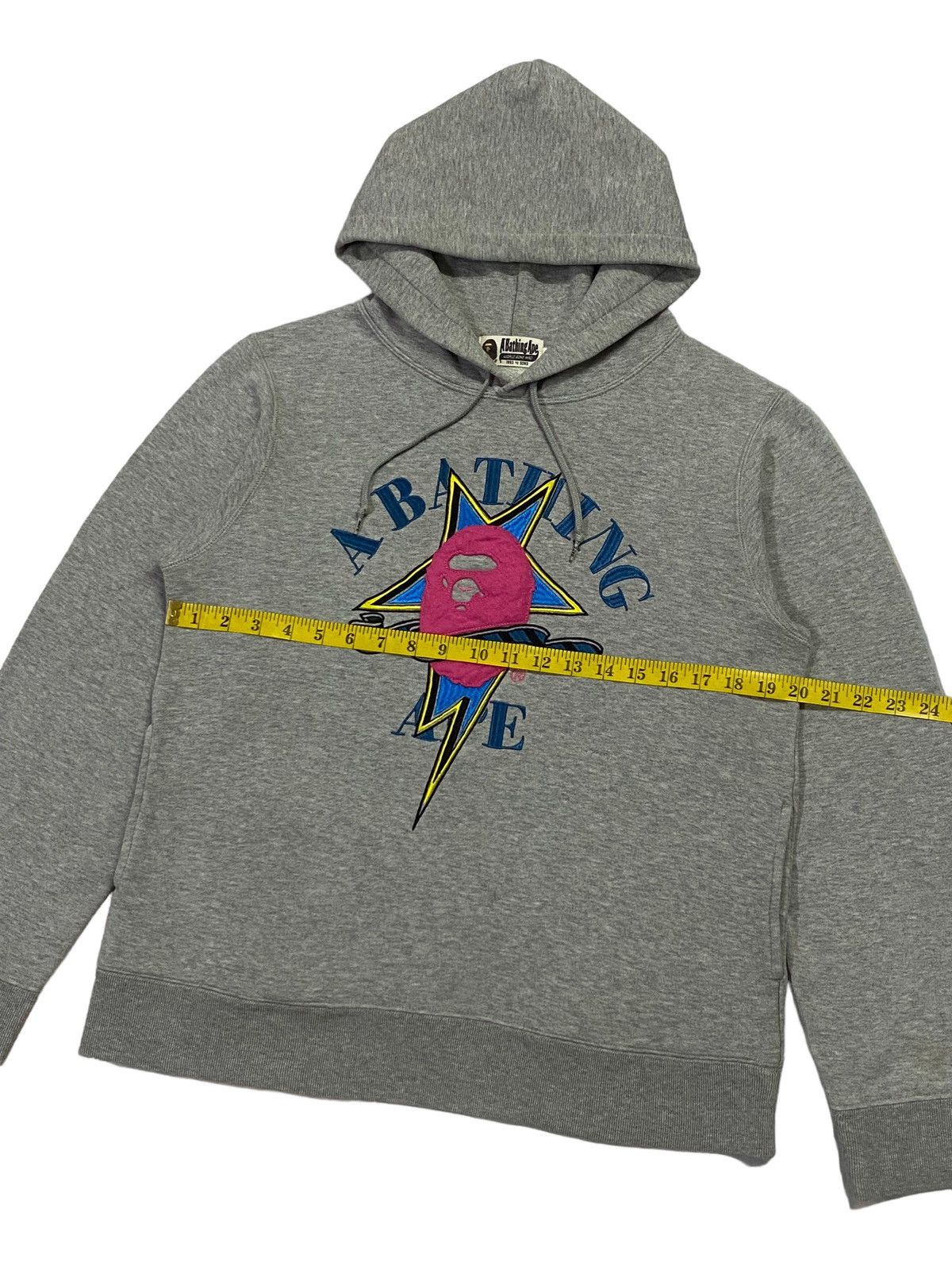 Bape A Bathing Ape Sta Embroided College Logo Hoodie Size US M / EU 48-50 / 2 - 3 Thumbnail