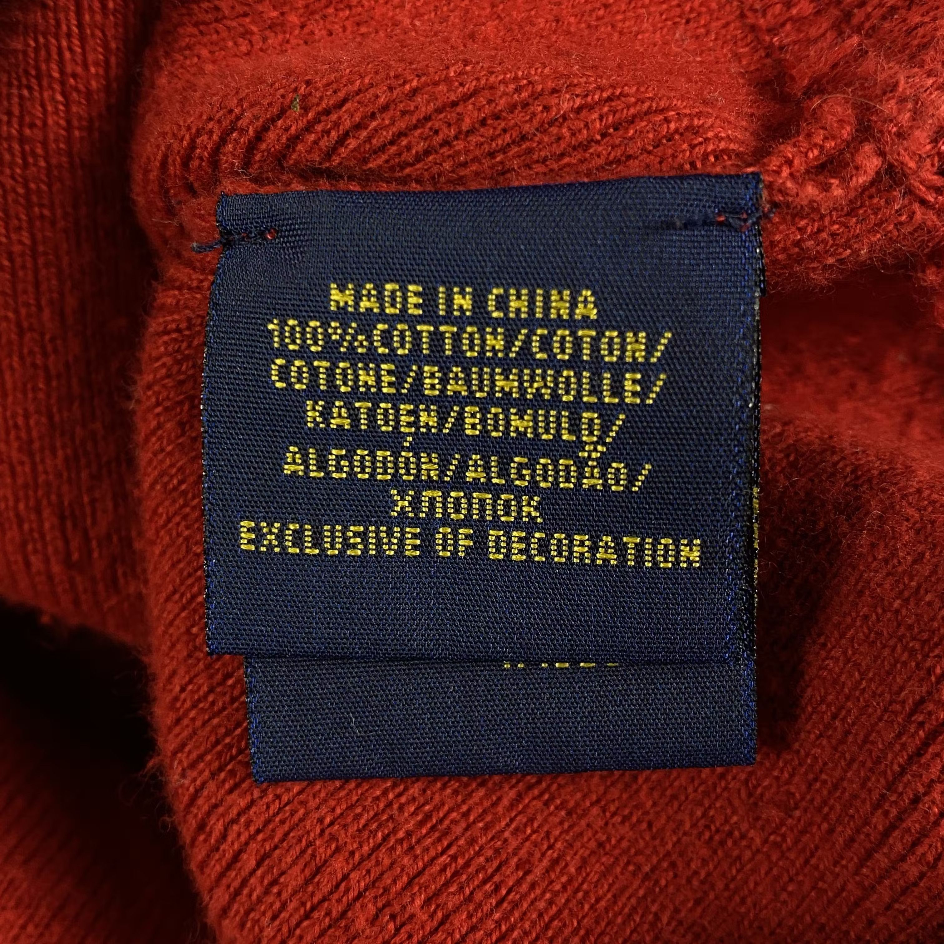 Polo Ralph Lauren × Ralph Lauren Men’s Sweatshirt Long Sleeve Polo By Ralph Lauren Size M Size US M / EU 48-50 / 2 - 5 Thumbnail