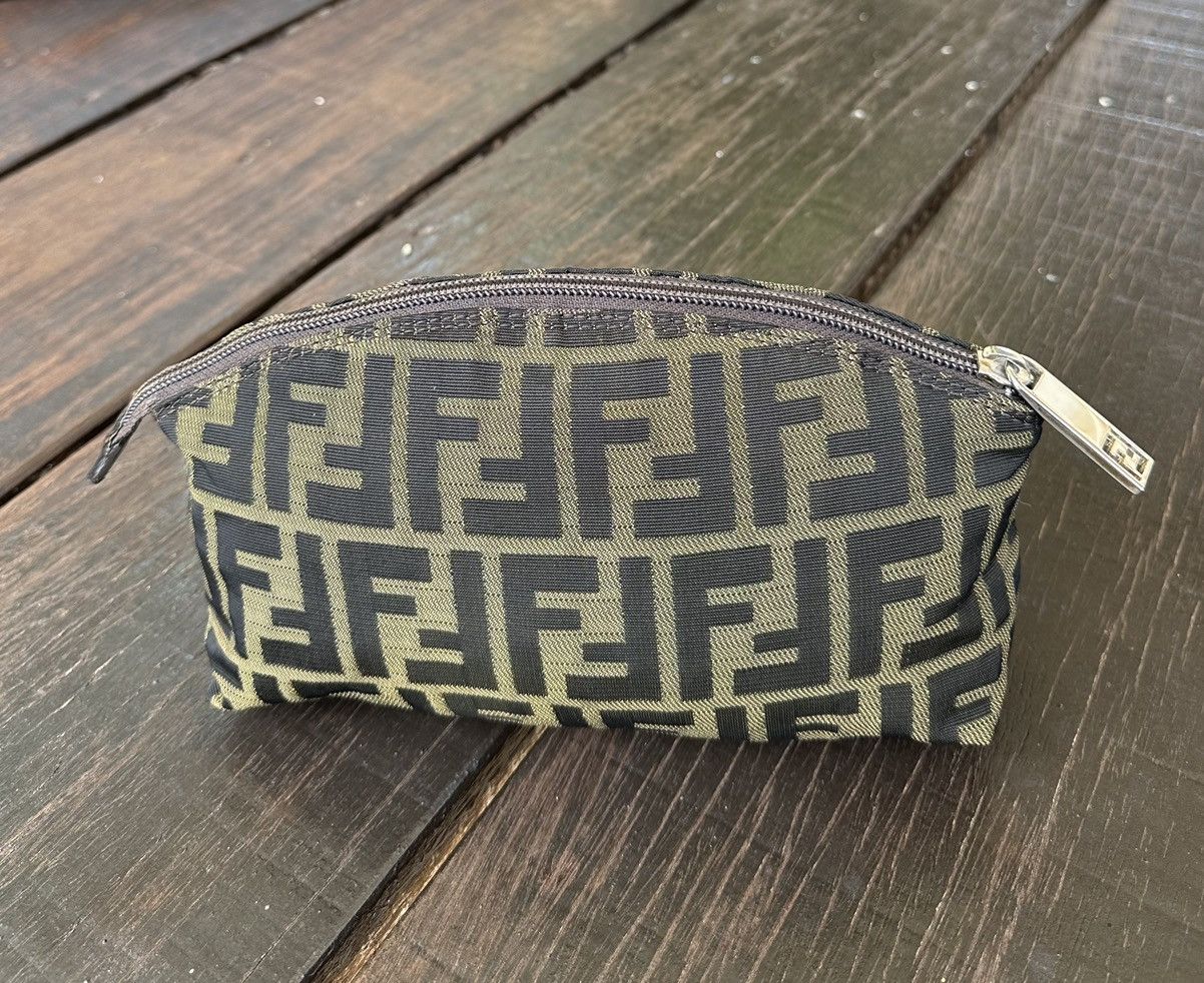 Fendi Fendi FF Zucca Monogram Pouch Bag Size ONE SIZE - 2 Thumbnail