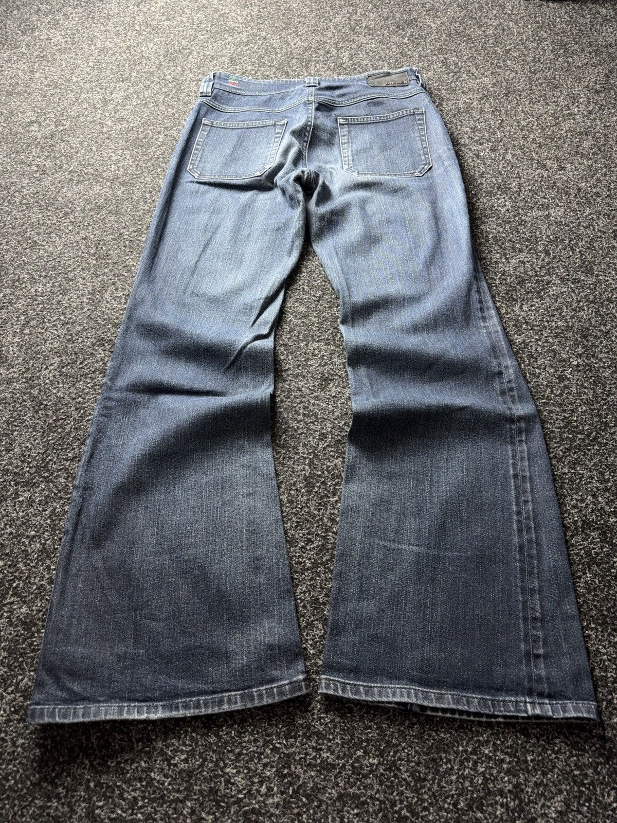 Diesel Luxury 00s Diesel FLUZI Flare Bootcut Jeans Y2K Denim Fade Size 30" / US 8 / IT 44 - 14 Thumbnail
