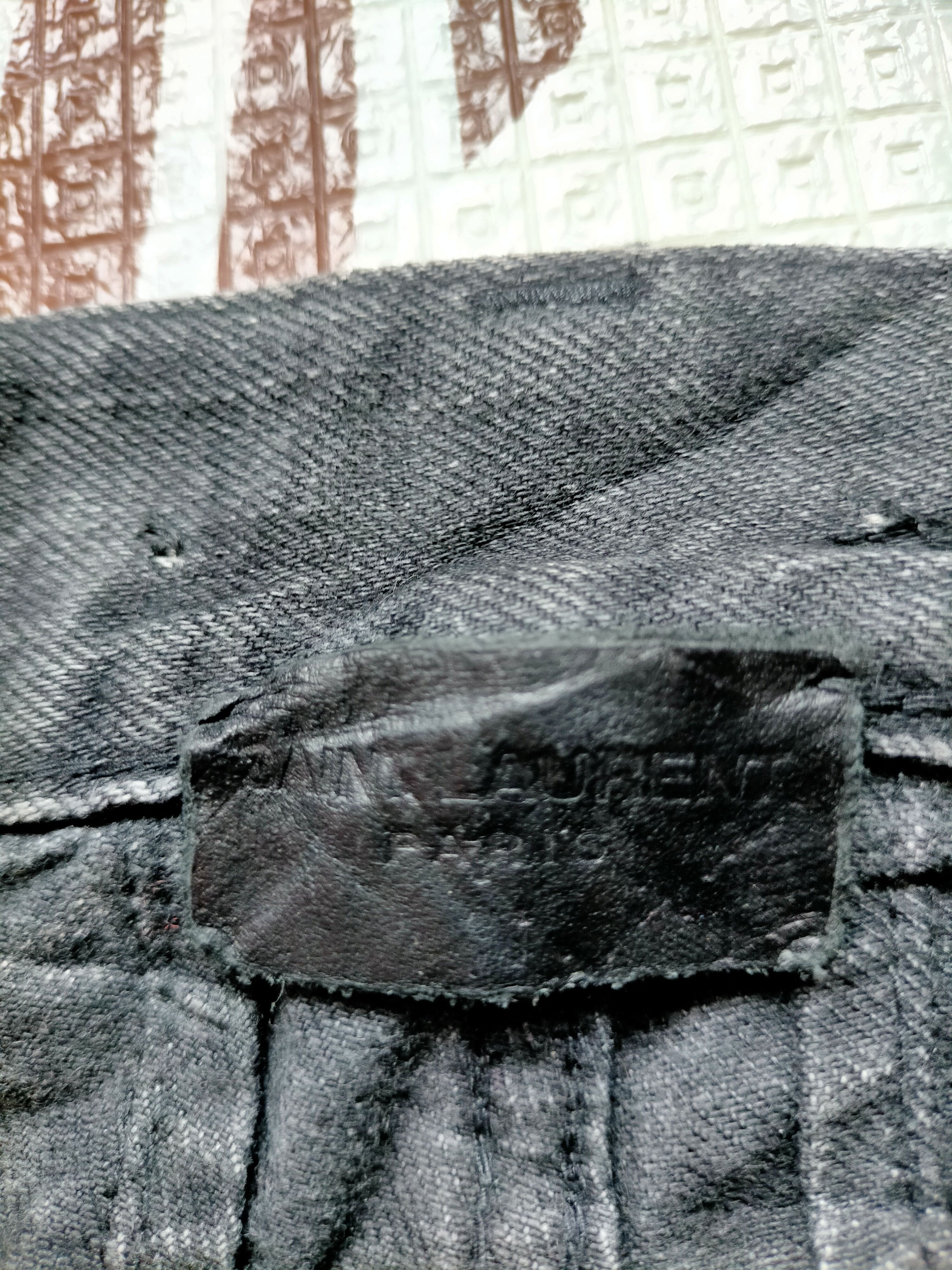Saint Laurent Paris Saint Laurent Paris D 02 M/SK - LW Destroyed Acid Wash Size US 34 / EU 50 - 21 Thumbnail