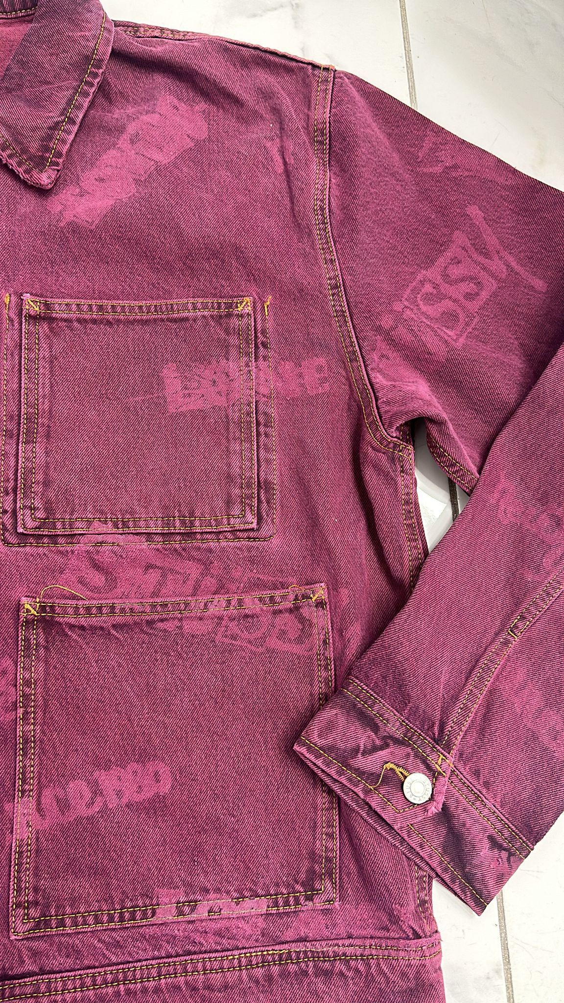 Stussy SAMPLE Stussy x Lance Mountain Worldwide Work Jacket Size L Size US L / EU 52-54 / 3 - 4 Thumbnail