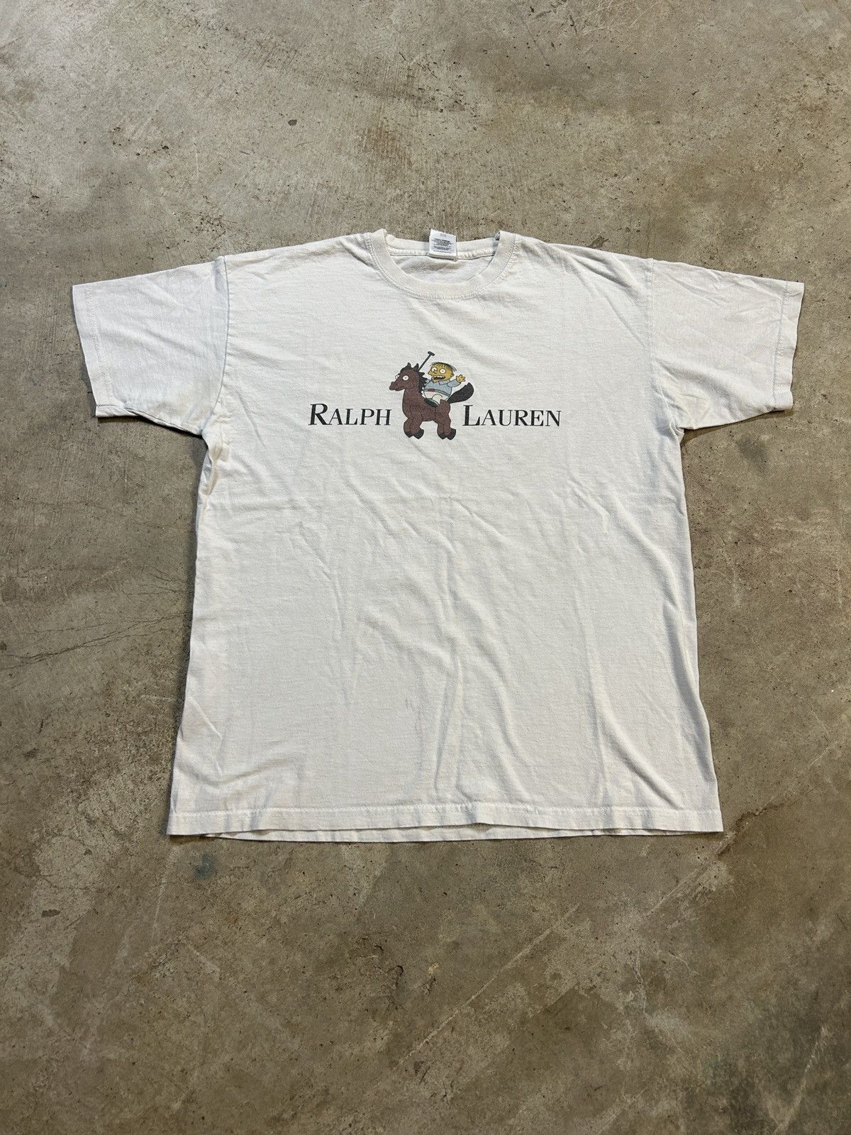 Polo Ralph Lauren The Simpsons Vintage Vintage Y2K Ralph Lauren Simpsons Tee Grailed