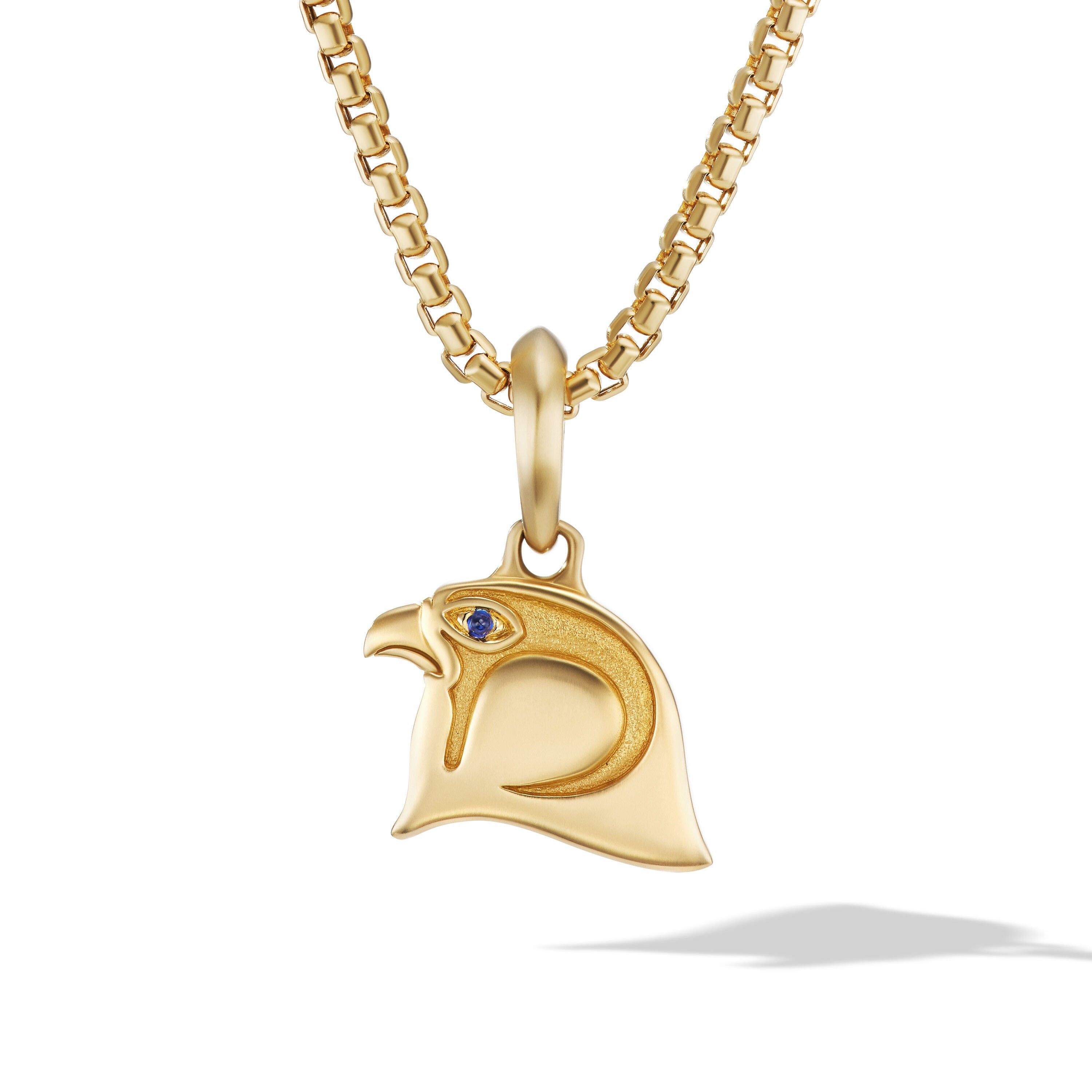 David Yurman o1w1db10526 D25839M /Size 7 /Cairo Falcon Amulet in Golden Size ONE SIZE - 1 Thumbnail