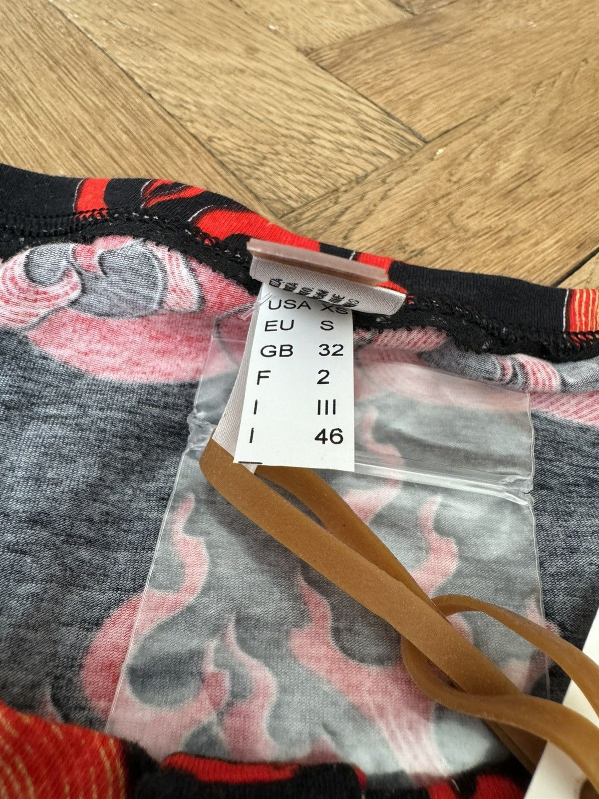 John Galliano Galliano Fire Flame T-Shirt S Size US S / EU 44-46 / 1 - 6 Thumbnail