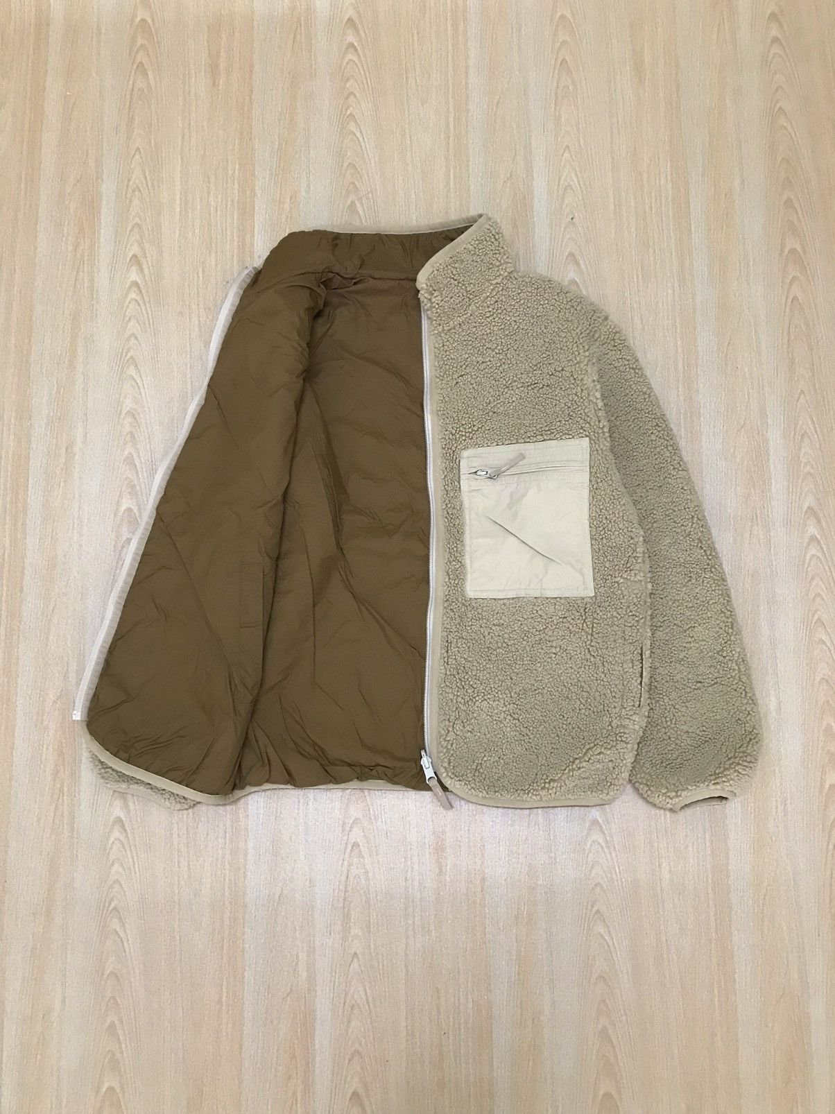 Japanese Brand × Uniqlo Vintage Japan Uniqlo Reversible Fleece Jacket Size US M / EU 48-50 / 2 - 1 Thumbnail