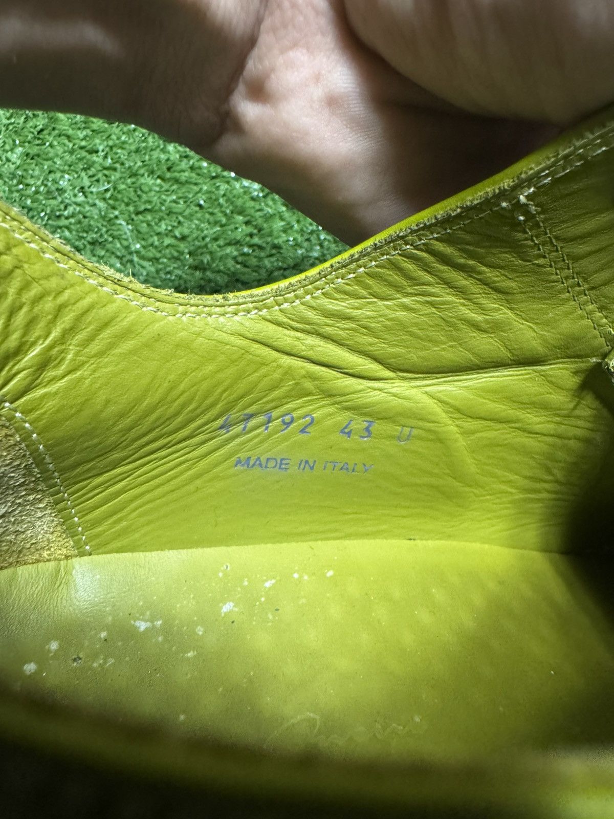 Rick Owens Rick Owens Ramones Low Lime Green Sneakers Size US 9 / EU 42 - 7 Thumbnail