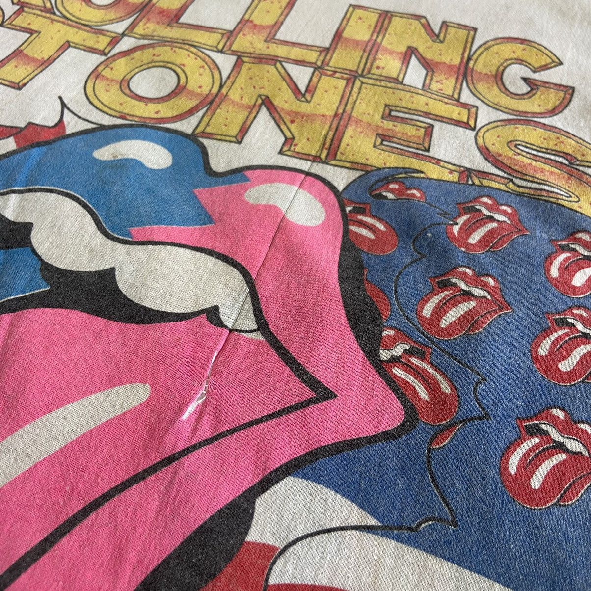 Vintage Vintage Rolling Stones Steel Wheels Tour ‘89 Size US XL / EU 56 / 4 - 4 Thumbnail