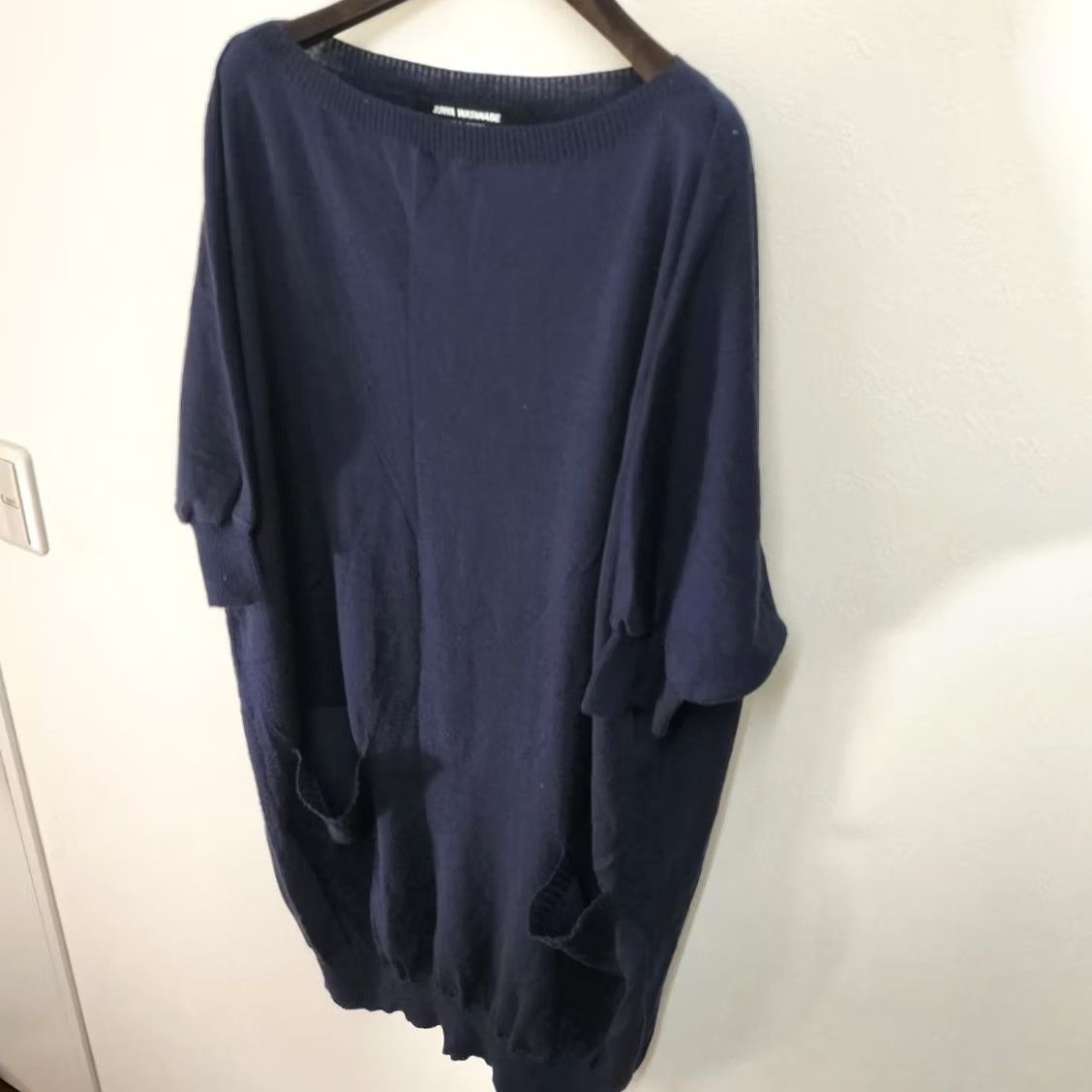 Junya Watanabe JUNYA WATANABE COMME des GARCONS Transformation Knit Tunic Dress Blue One Size Size ONE SIZE - 4 Thumbnail