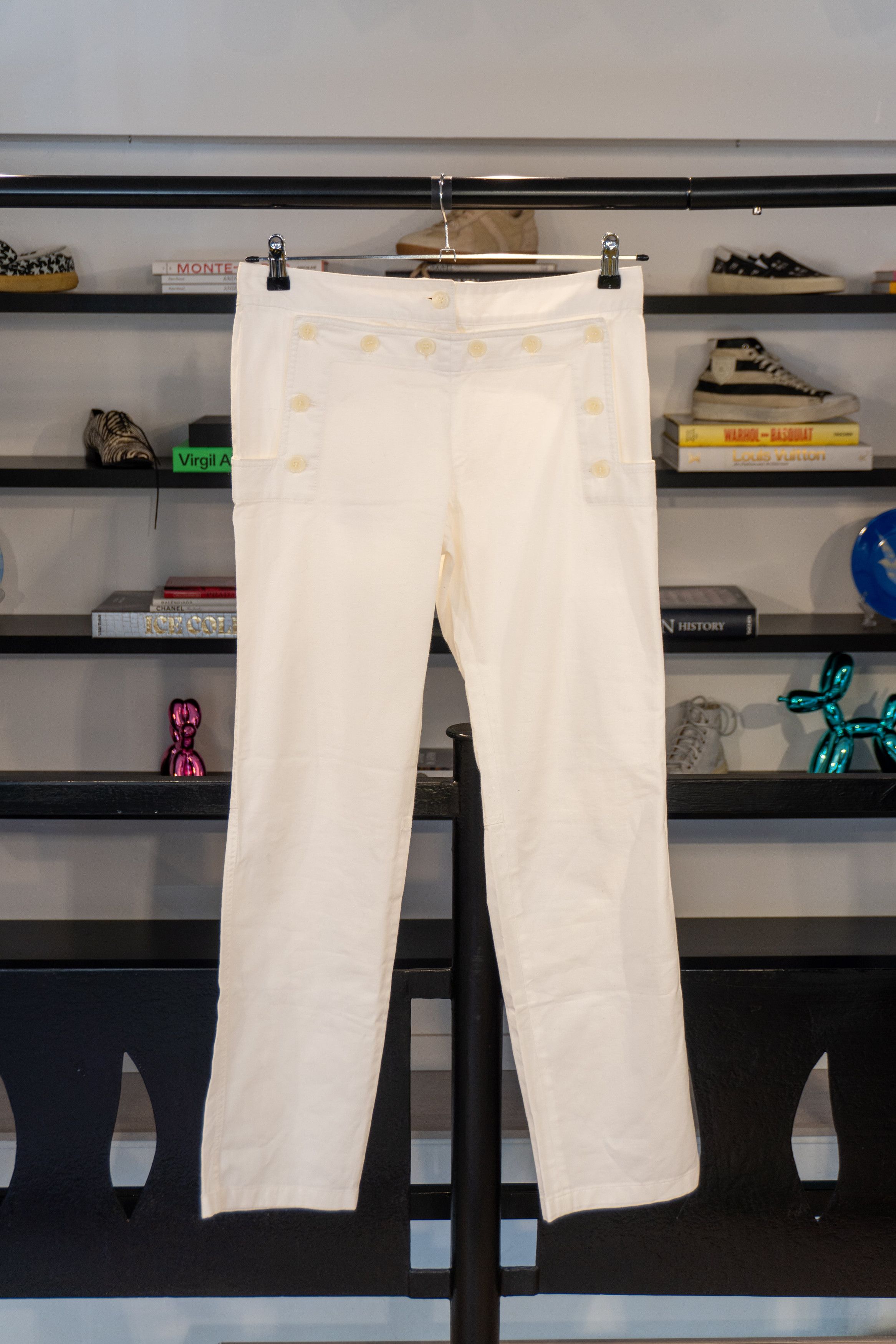 Dolce & Gabbana Dolce Gabbana 2003 cotton pants with corset unique piece Size 30" / US 8 / IT 44 - 4 Thumbnail