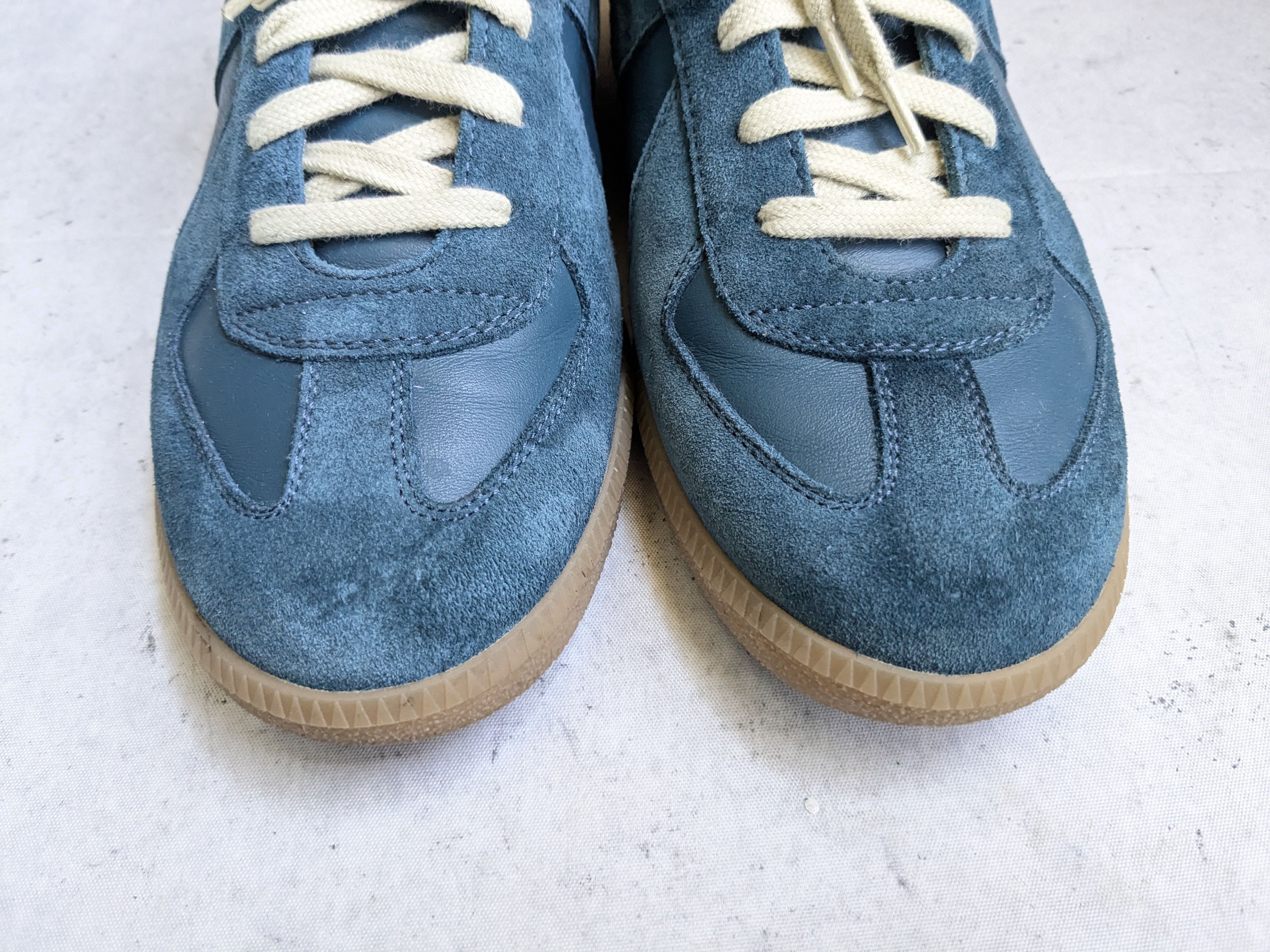 Maison Margiela Maison margiela Replica Sneaker blue 10 43 gat low Size US 10 / EU 43 - 4 Thumbnail
