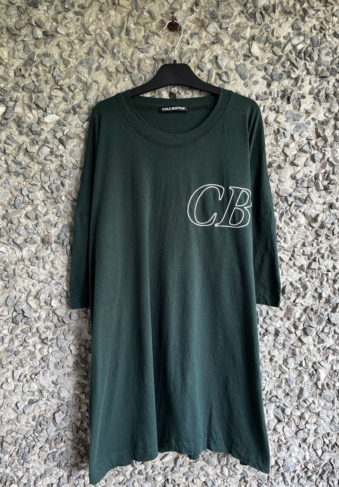 Cole Buxton × Designer Cole Buxton CB Italic Logo Print Crew Tee T-shirt Size US XXL / EU 58 / 5 - 2 Thumbnail
